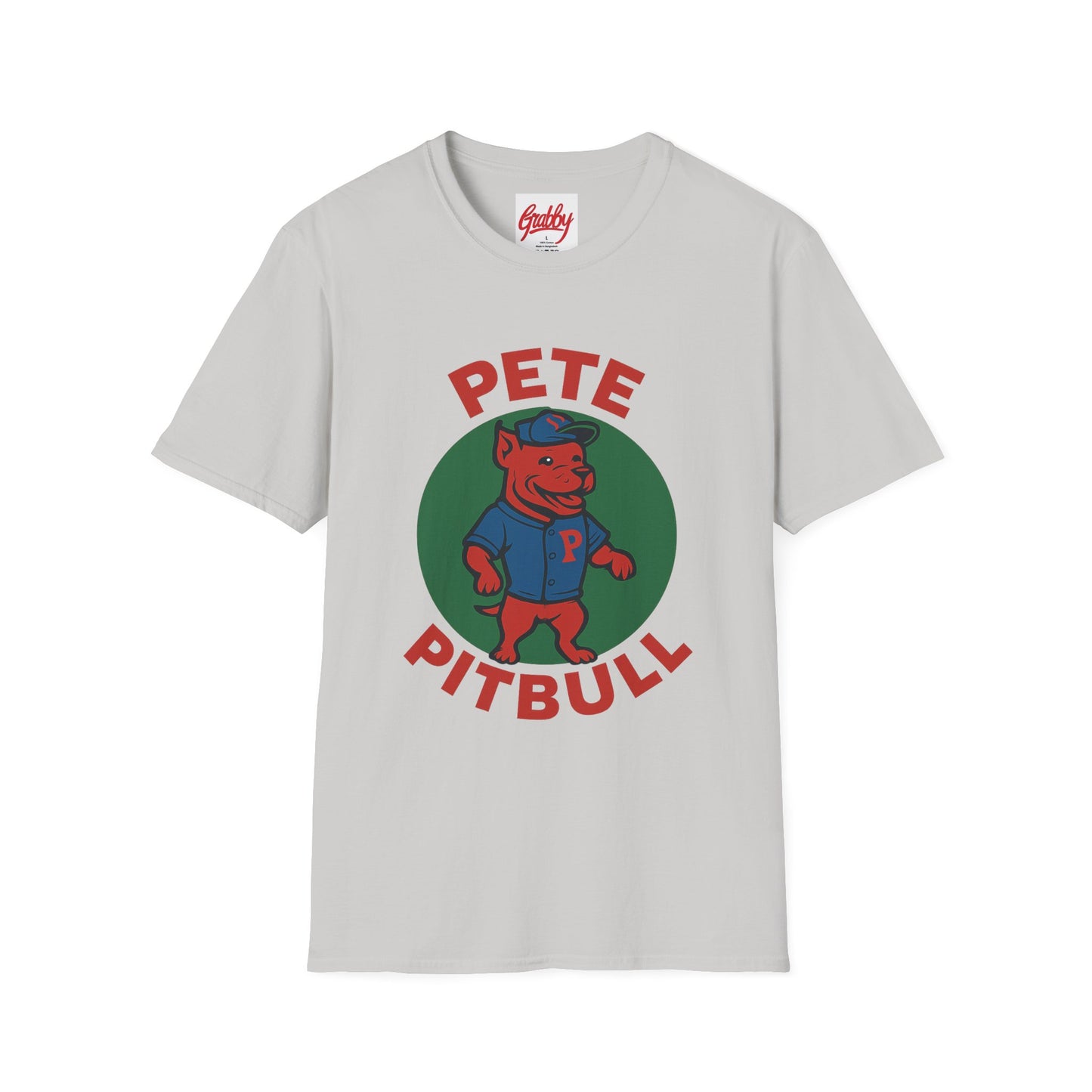 Pete Pitbull Graphic Unisex T-Shirt, Pet Lover Gift, Casual Wear, Funny Dog Tee, Dog Owner Apparel, Birthday Present