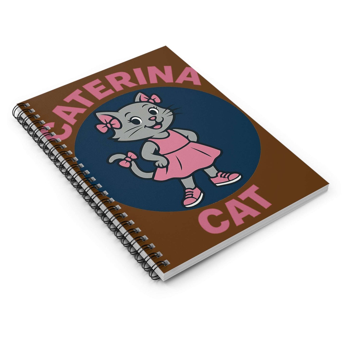 Cute Cat Spiral Notebook, Fun School Supplies, Journaling Gift, Back to School, Cat Lovers Notebook, Kids or Adult Planner