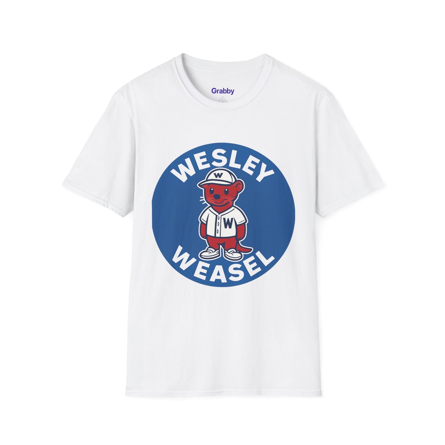 Wesley Weasel T-Shirt, Cute Animal Shirt, Unisex Tee, Casual Wear, Gift for Kids, Birthday Celebration, Fun Graphic Tee