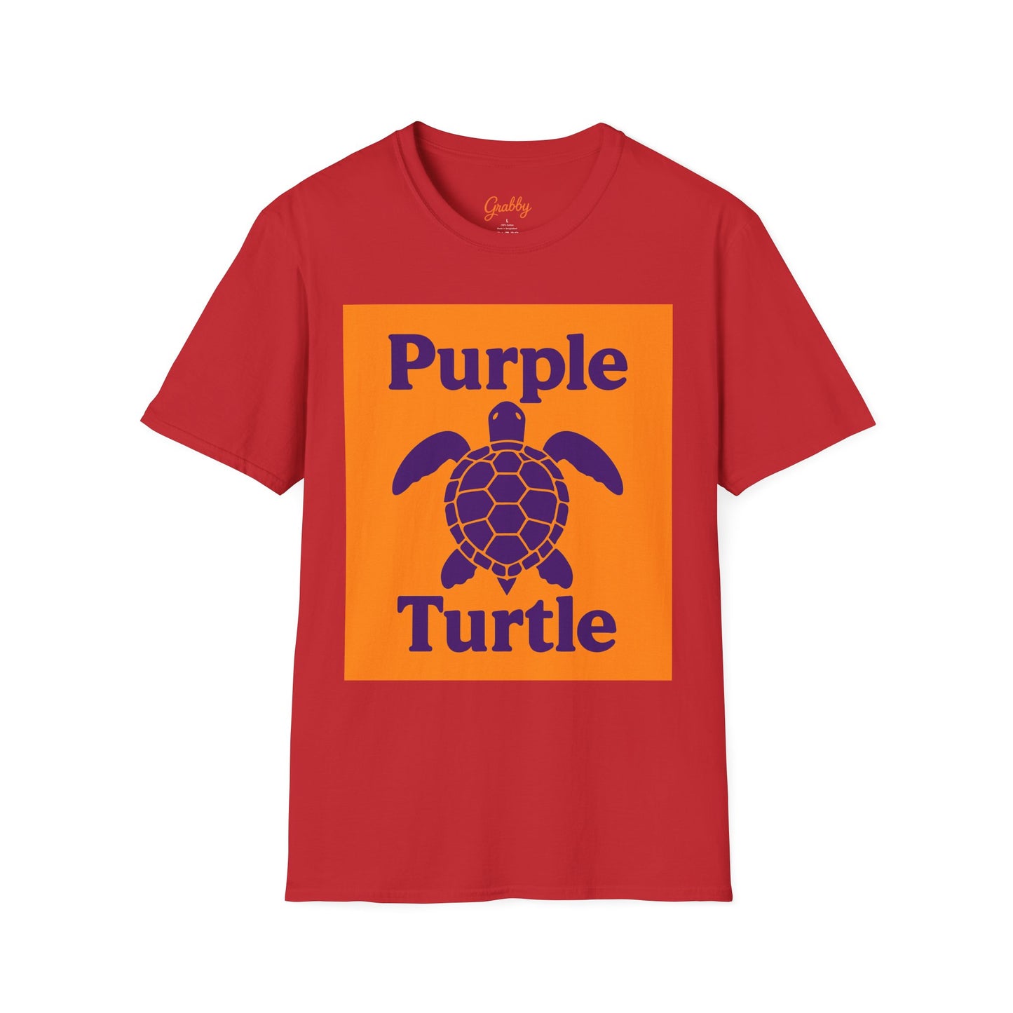 Purple Turtle Unisex T-Shirt - Fun Graphic Tee for Casual Wear, Gifts, Birthdays, Ocean Lovers, Summer Hangouts, Nature Enthusiasts