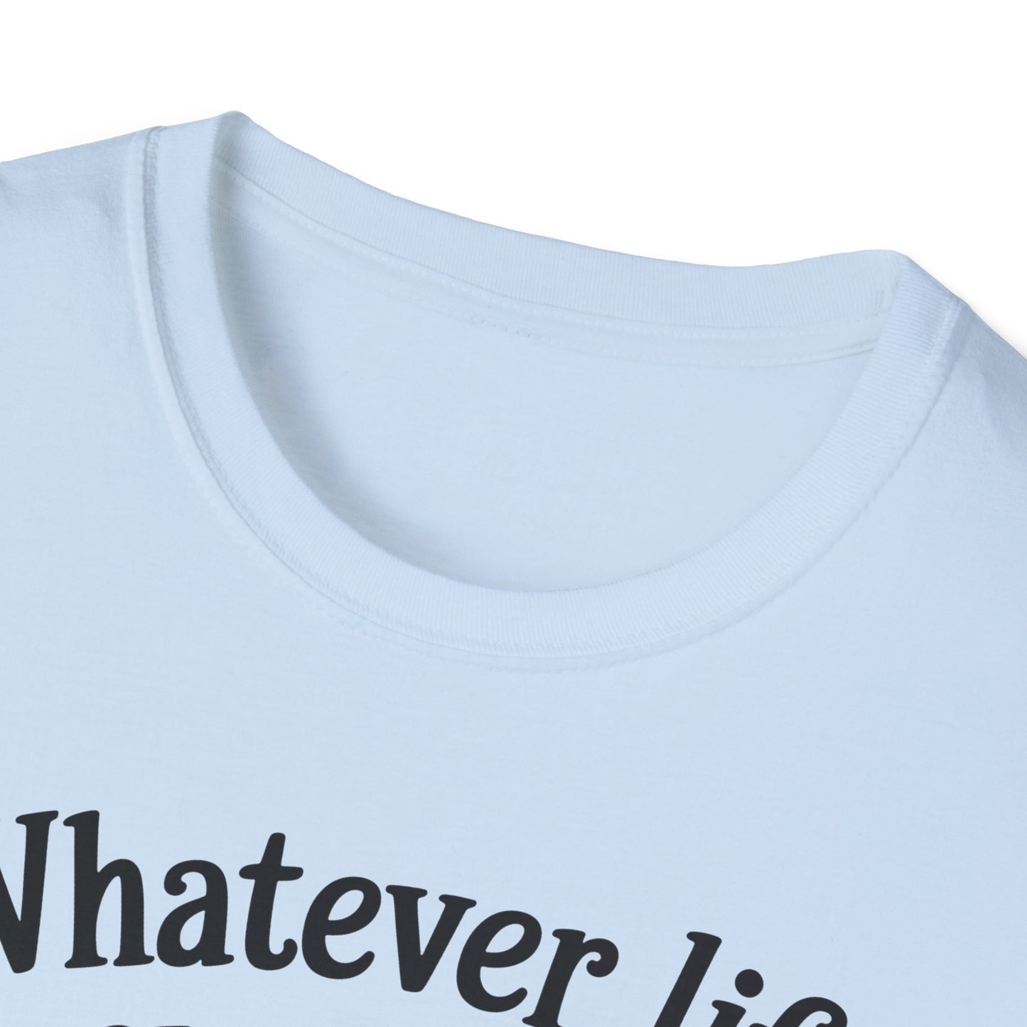 Whimsical Duck Quote T-Shirt, Fun Relaxed Tee, Gift for Nature Lovers, Humor Shirt, Beachwear, Everyday Casual Wear
