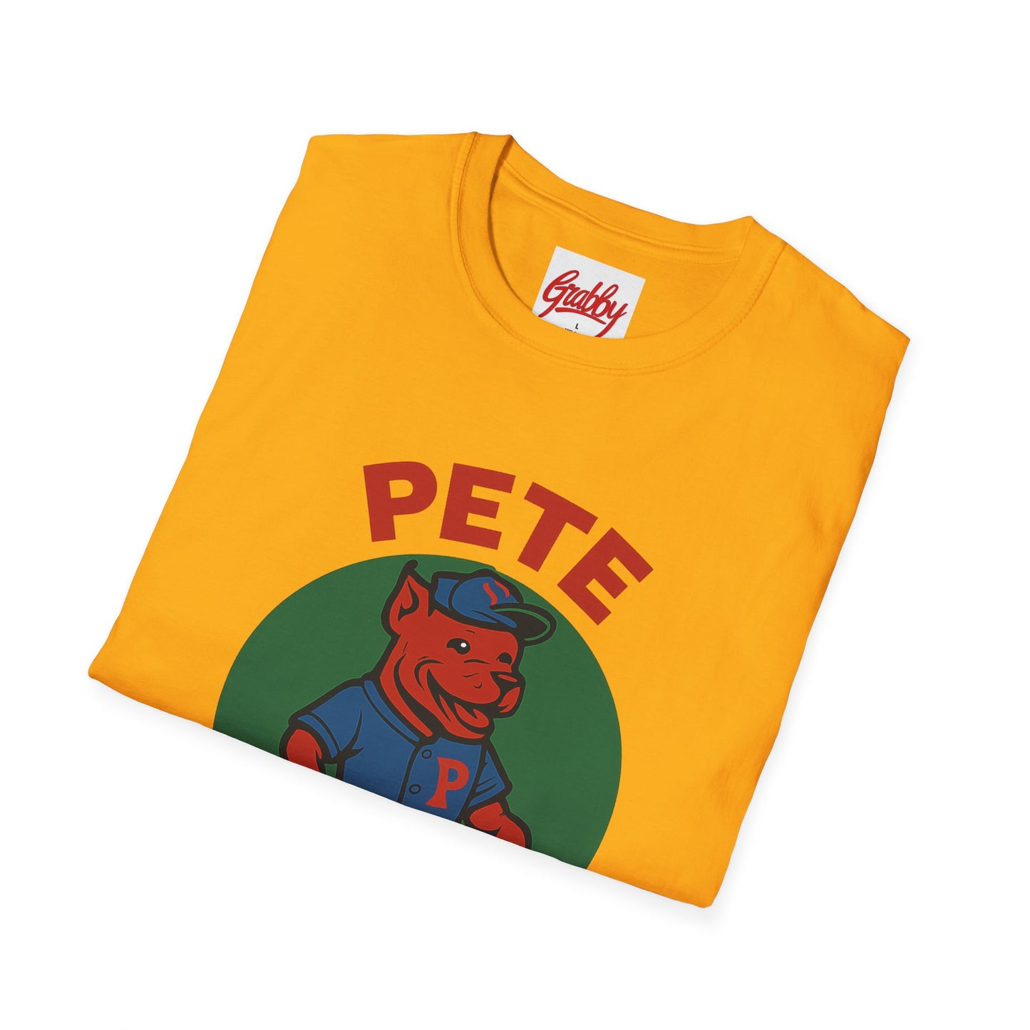 Pete Pitbull Graphic Unisex T-Shirt, Pet Lover Gift, Casual Wear, Funny Dog Tee, Dog Owner Apparel, Birthday Present