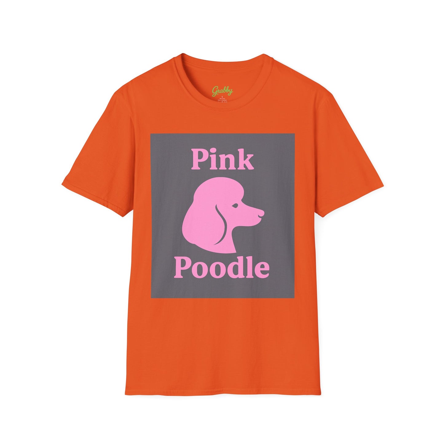 Pink Poodle Unisex T-Shirt | Fun Dog Lover Tee, Gift for Pet Owners, Cute Animal Apparel, Birthday Present, Casual Outfit