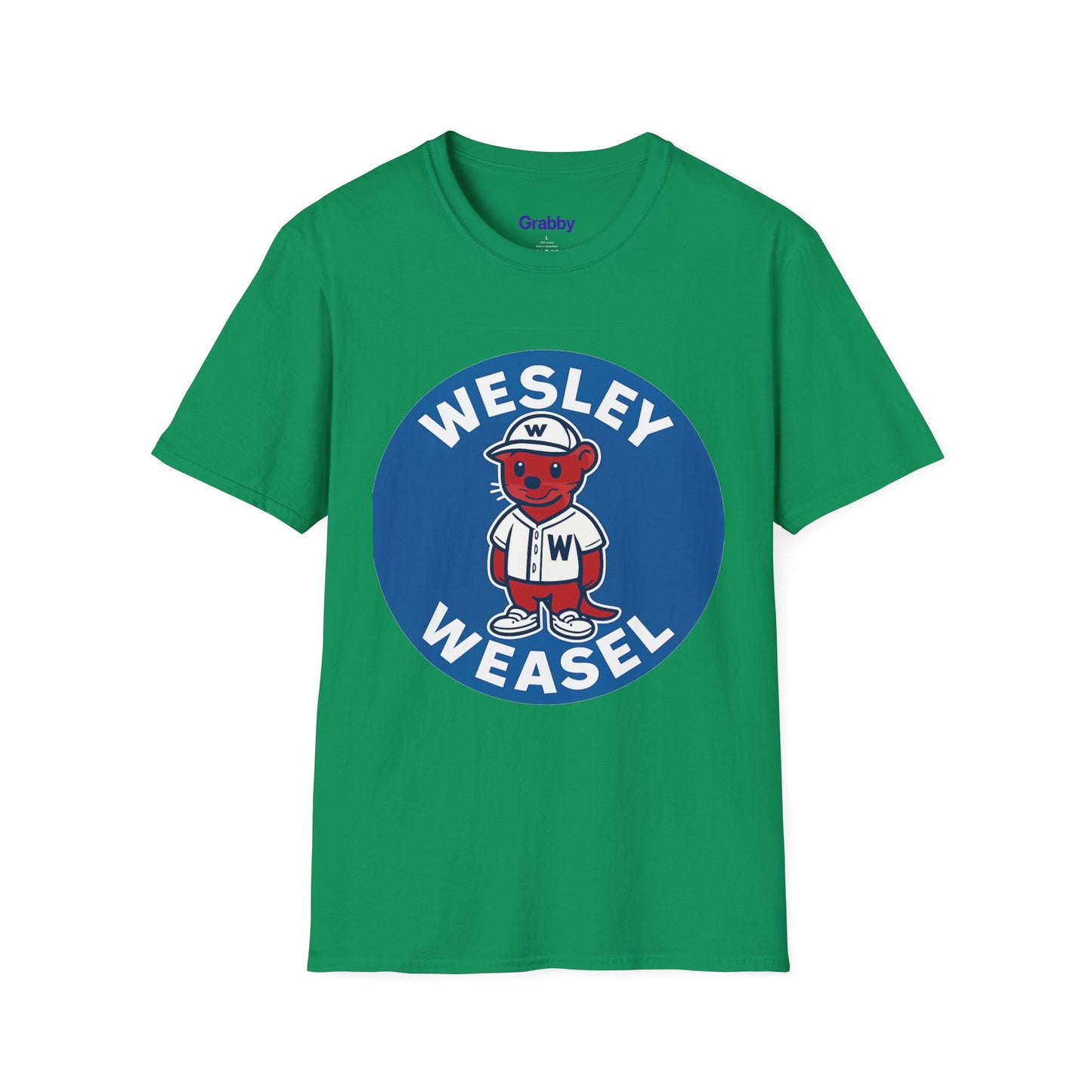 Wesley Weasel T-Shirt, Cute Animal Shirt, Unisex Tee, Casual Wear, Gift for Kids, Birthday Celebration, Fun Graphic Tee