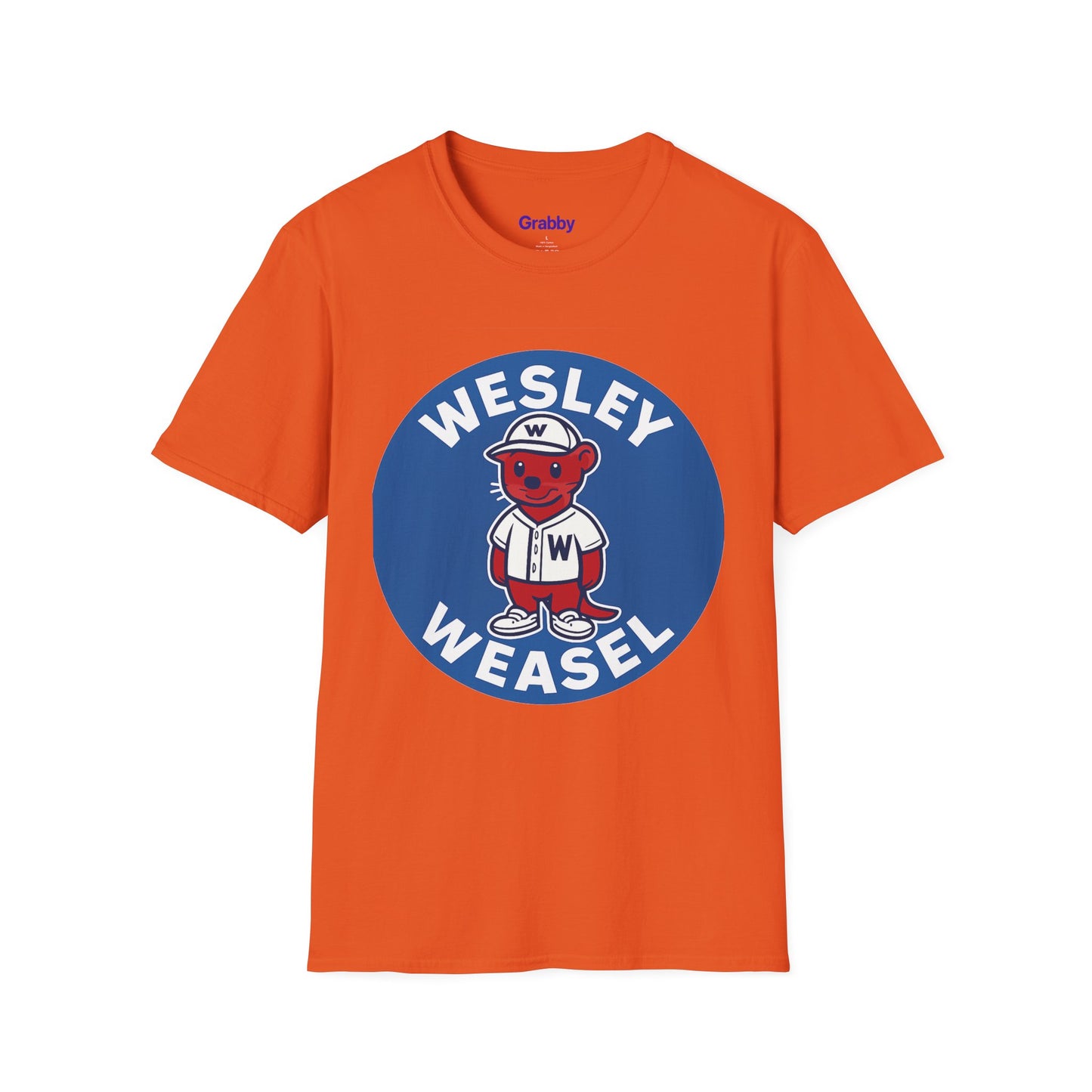 Wesley Weasel T-Shirt, Cute Animal Shirt, Unisex Tee, Casual Wear, Gift for Kids, Birthday Celebration, Fun Graphic Tee