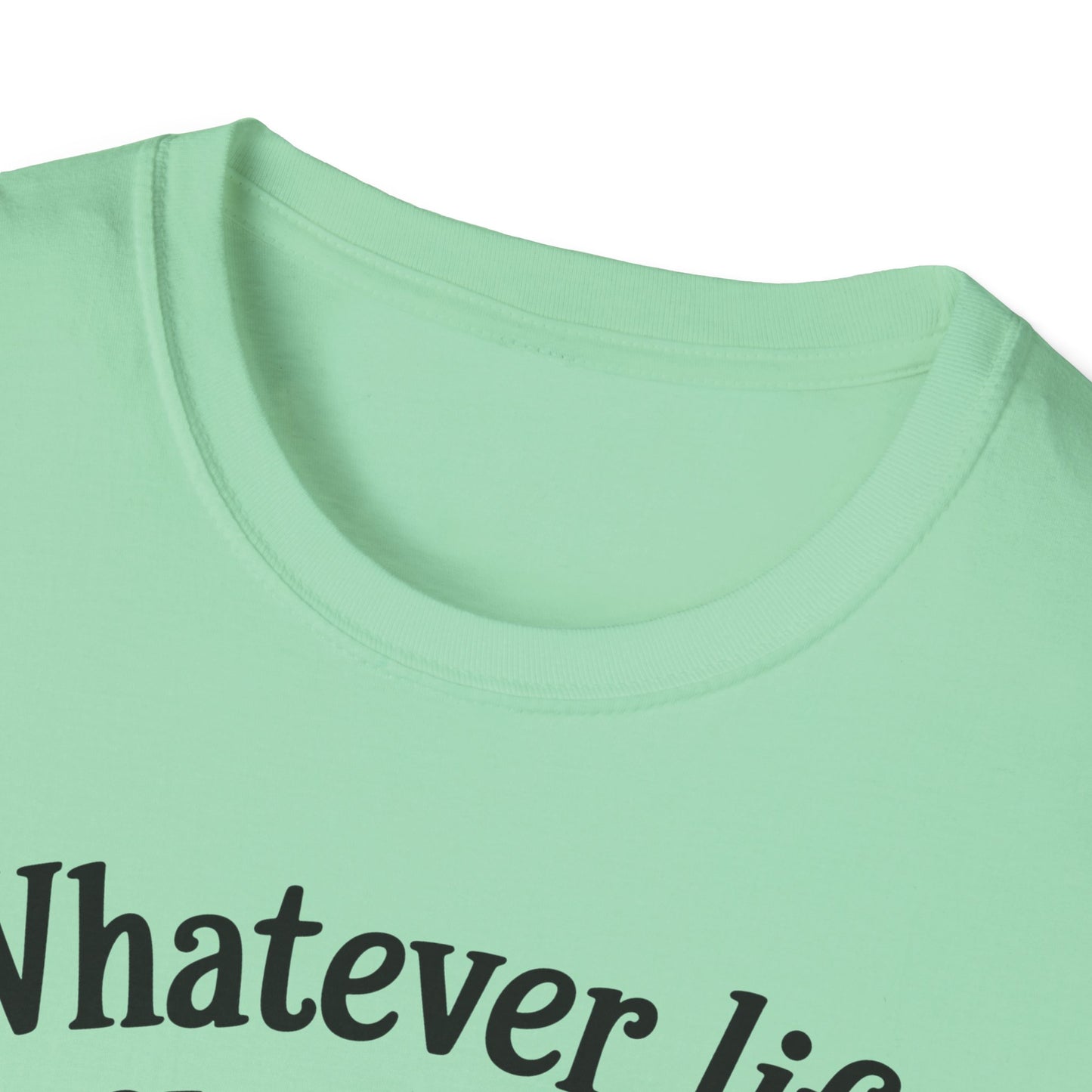 Whimsical Duck Quote T-Shirt, Fun Relaxed Tee, Gift for Nature Lovers, Humor Shirt, Beachwear, Everyday Casual Wear