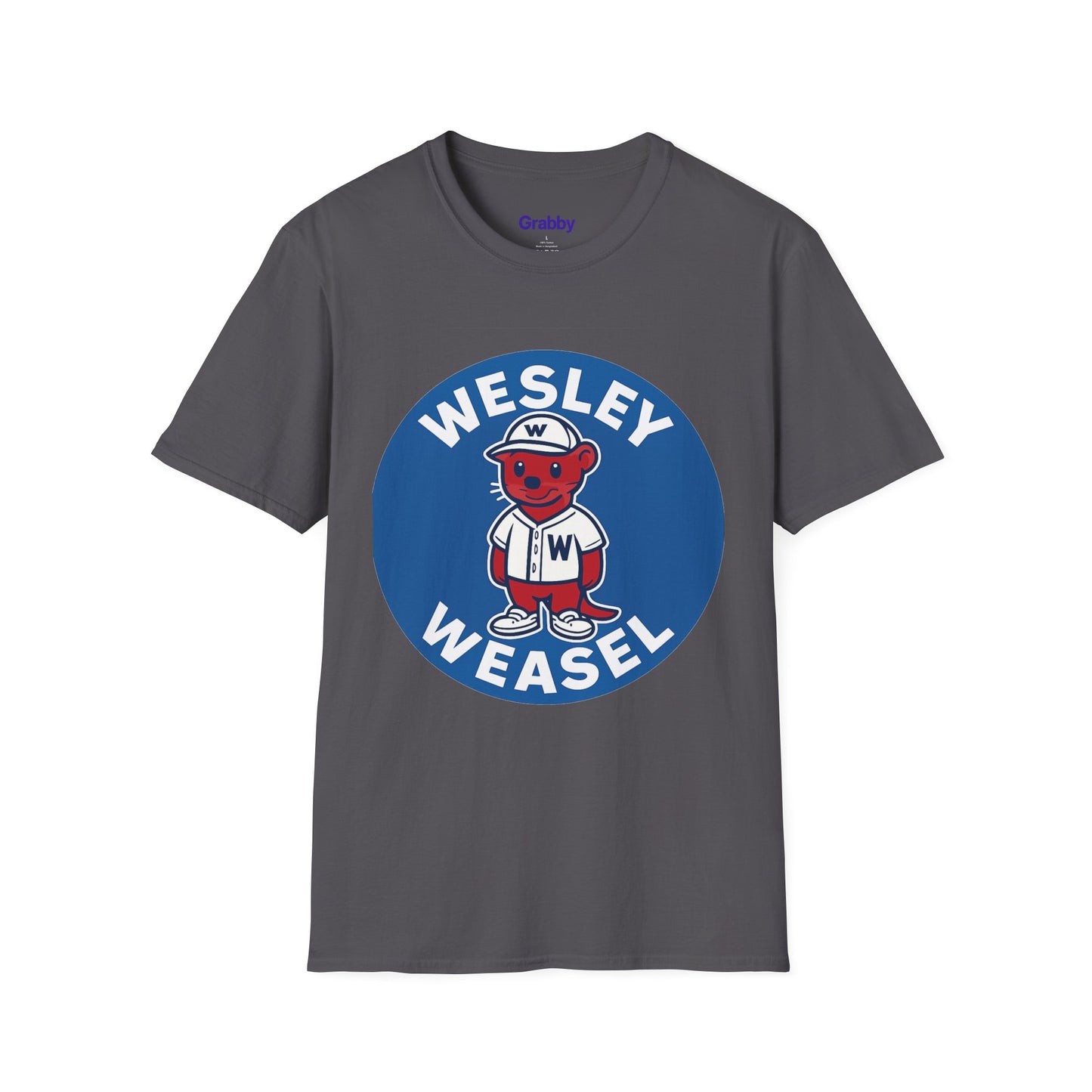 Wesley Weasel T-Shirt, Cute Animal Shirt, Unisex Tee, Casual Wear, Gift for Kids, Birthday Celebration, Fun Graphic Tee