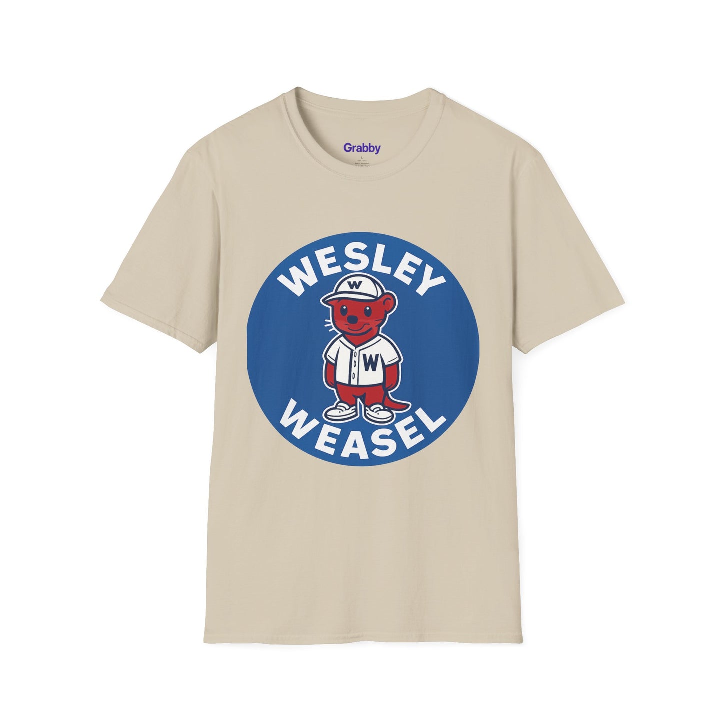 Wesley Weasel T-Shirt, Cute Animal Shirt, Unisex Tee, Casual Wear, Gift for Kids, Birthday Celebration, Fun Graphic Tee