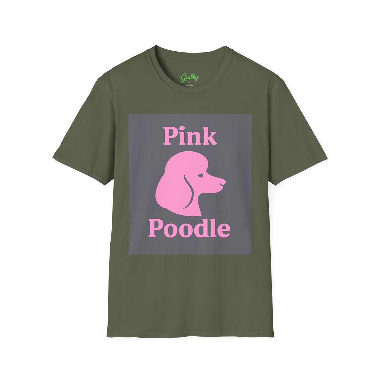 Pink Poodle Unisex T-Shirt | Fun Dog Lover Tee, Gift for Pet Owners, Cute Animal Apparel, Birthday Present, Casual Outfit