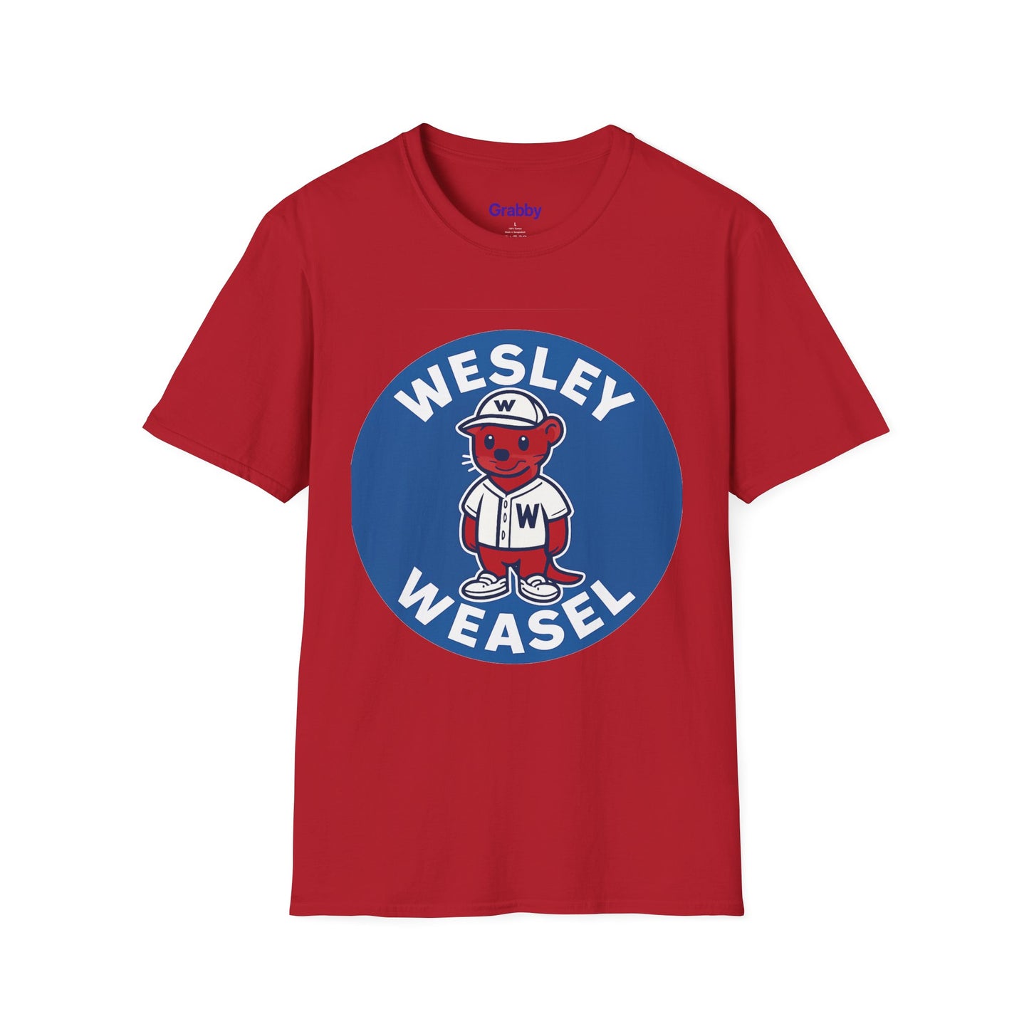 Wesley Weasel T-Shirt, Cute Animal Shirt, Unisex Tee, Casual Wear, Gift for Kids, Birthday Celebration, Fun Graphic Tee