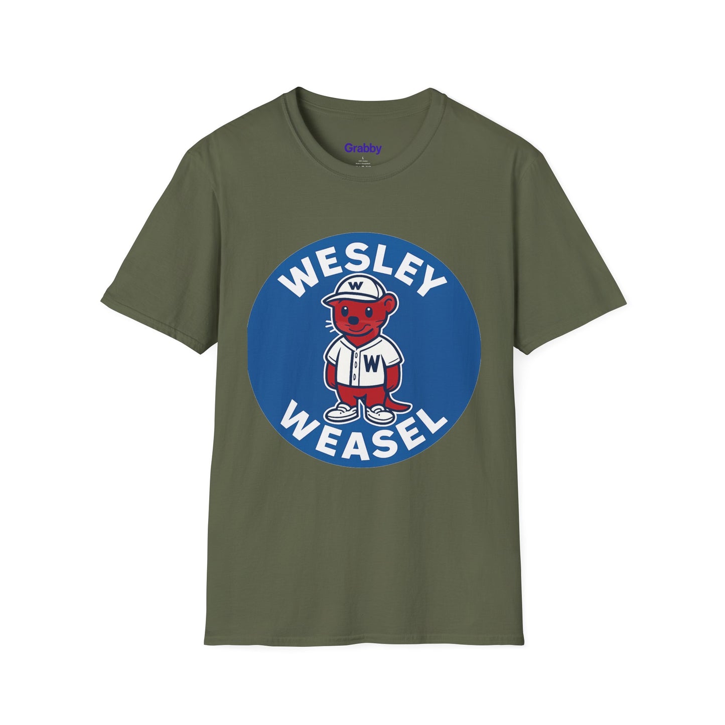 Wesley Weasel T-Shirt, Cute Animal Shirt, Unisex Tee, Casual Wear, Gift for Kids, Birthday Celebration, Fun Graphic Tee