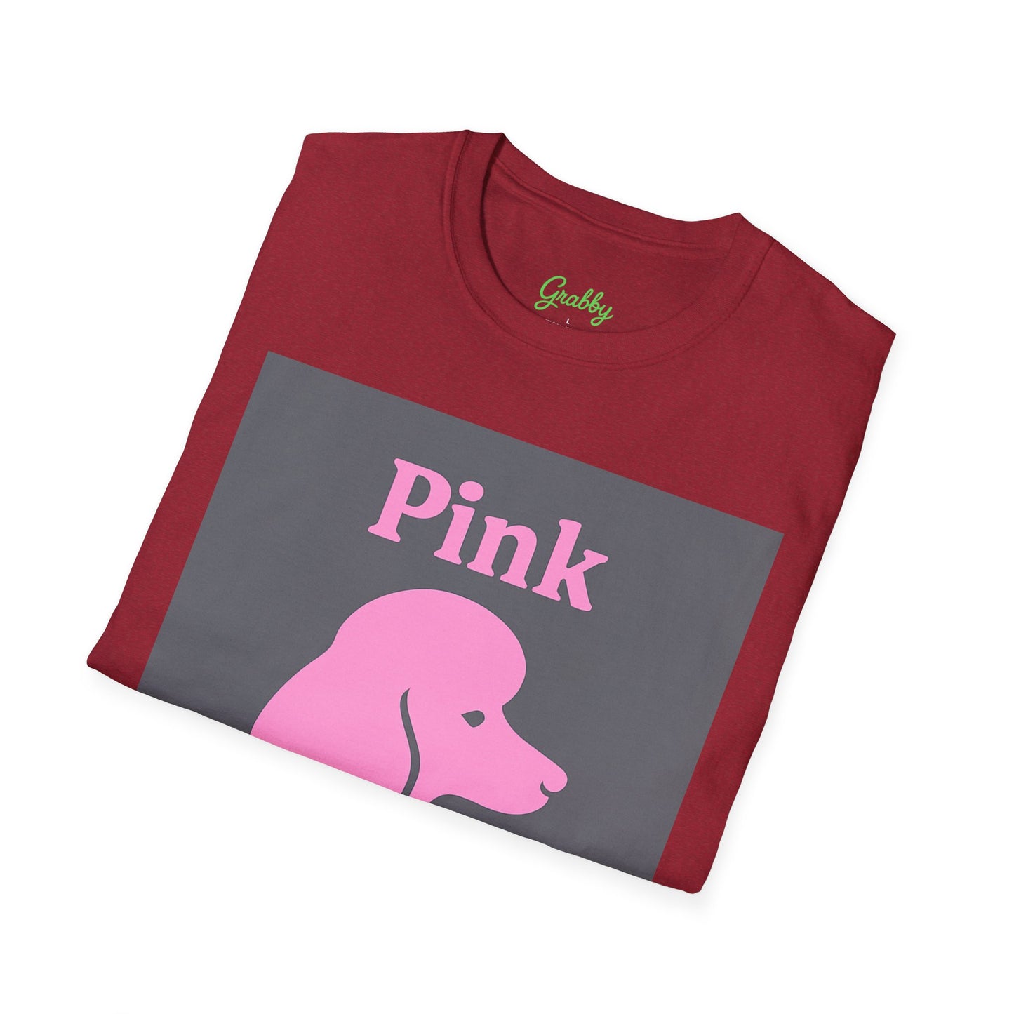 Pink Poodle Unisex T-Shirt | Fun Dog Lover Tee, Gift for Pet Owners, Cute Animal Apparel, Birthday Present, Casual Outfit