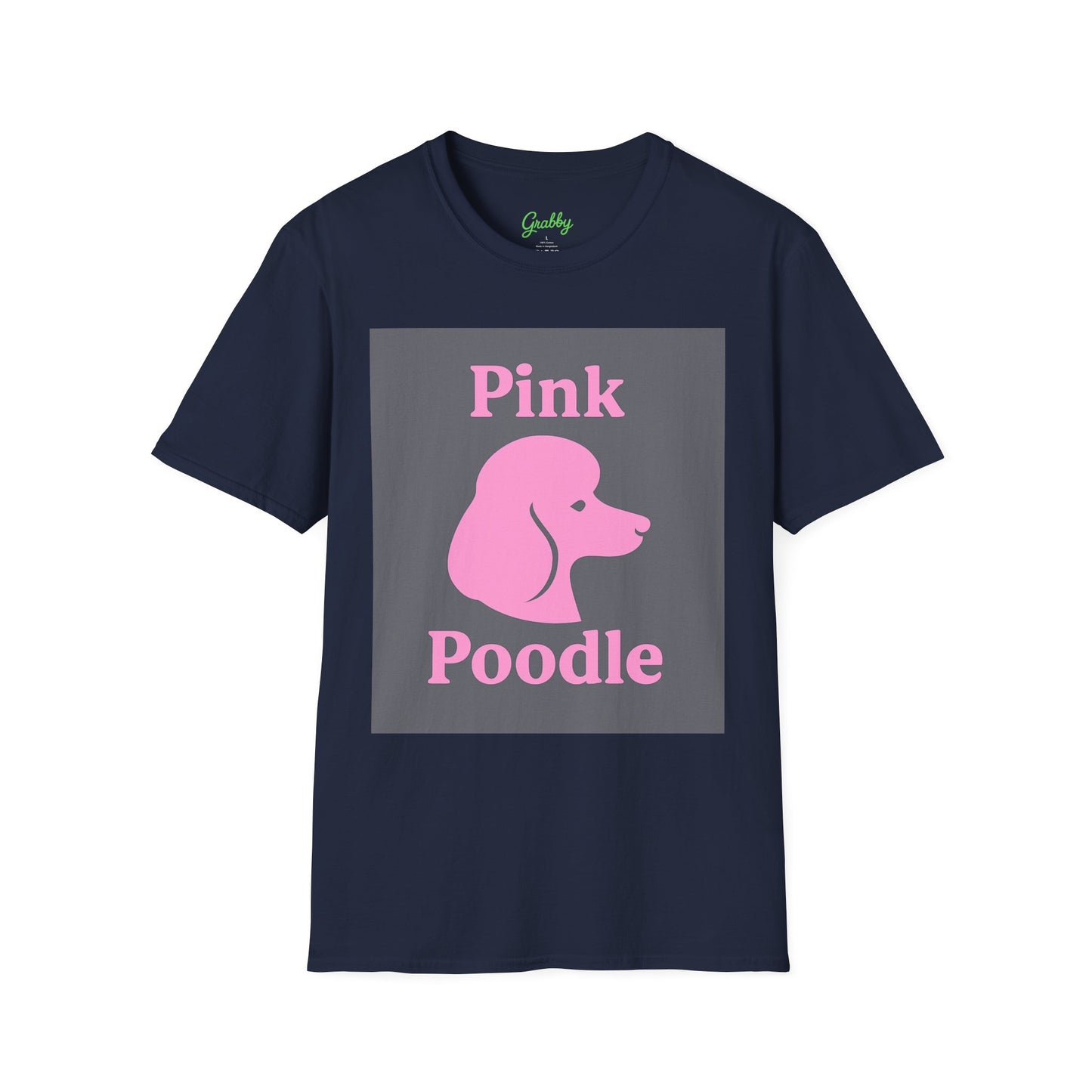 Pink Poodle Unisex T-Shirt | Fun Dog Lover Tee, Gift for Pet Owners, Cute Animal Apparel, Birthday Present, Casual Outfit