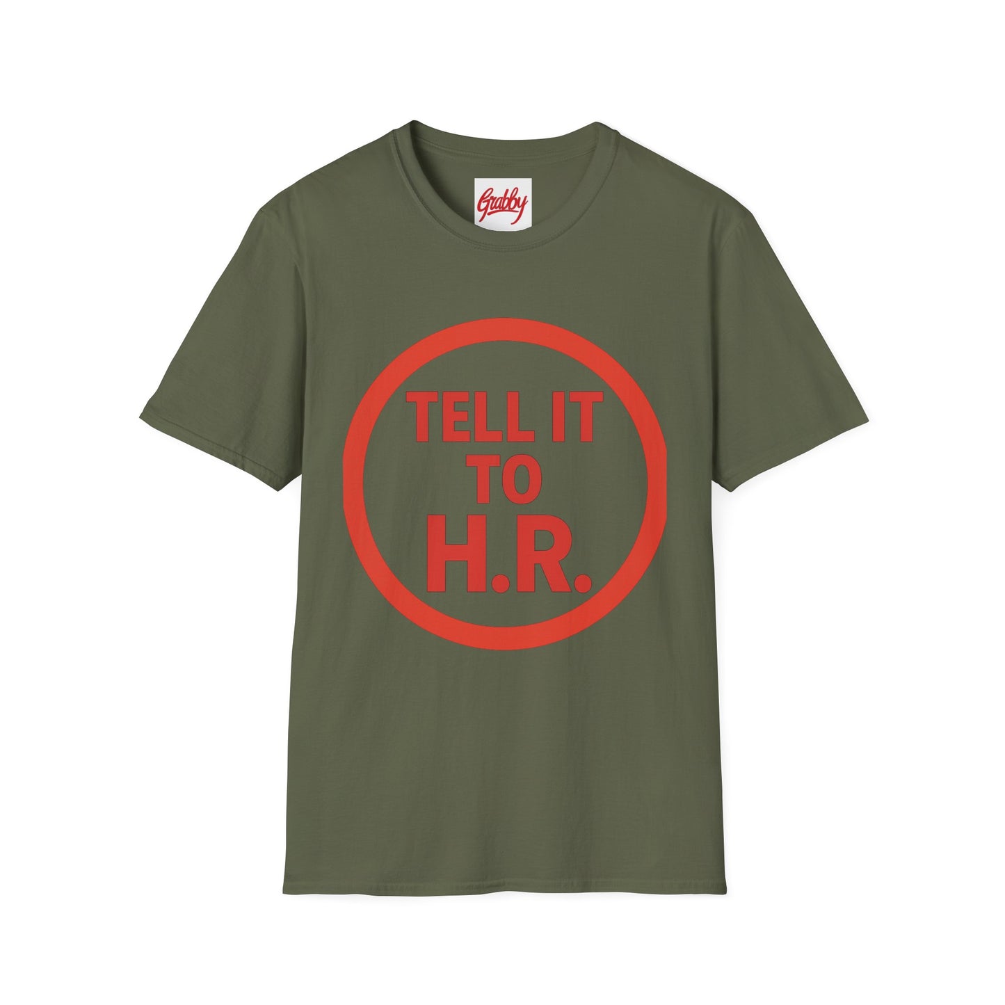 Unisex Softstyle T-Shirt Tell it to H R 100% Cotton True to Fit Variety of Colors