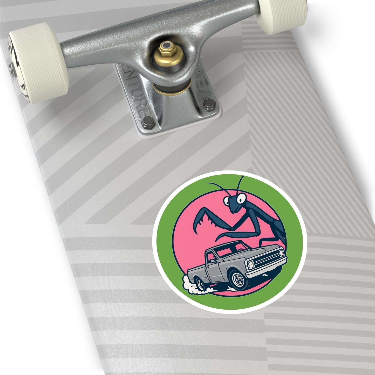 Vibrant Insect Truck Stickers, Fun Car Decor, Outdoor Moth Design, Laptop Accessories, Gift for Nature Lovers