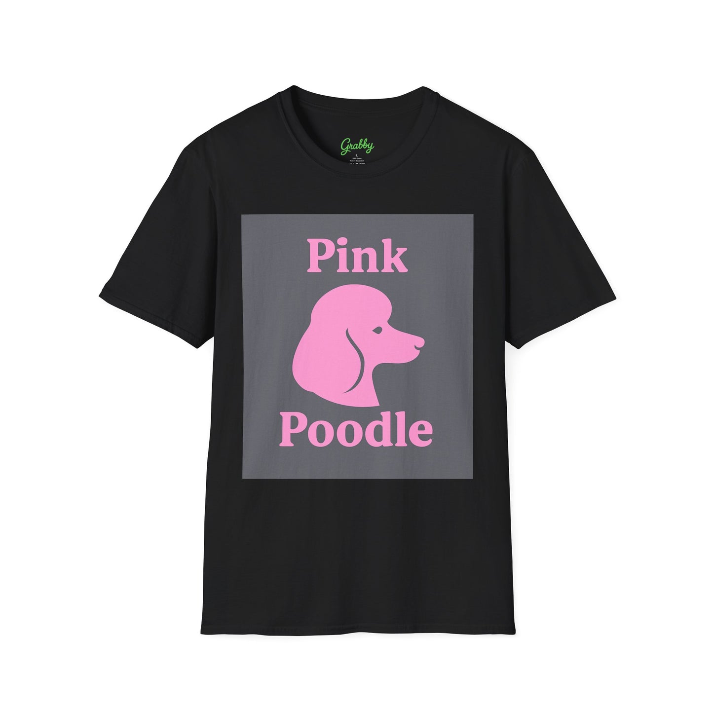 Pink Poodle Unisex T-Shirt | Fun Dog Lover Tee, Gift for Pet Owners, Cute Animal Apparel, Birthday Present, Casual Outfit