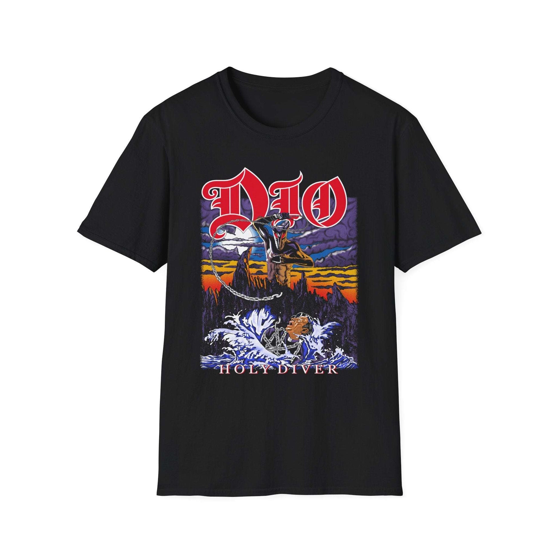Rock Band Classic T-Shirt Dio Eighties Rock Fans Music Tee