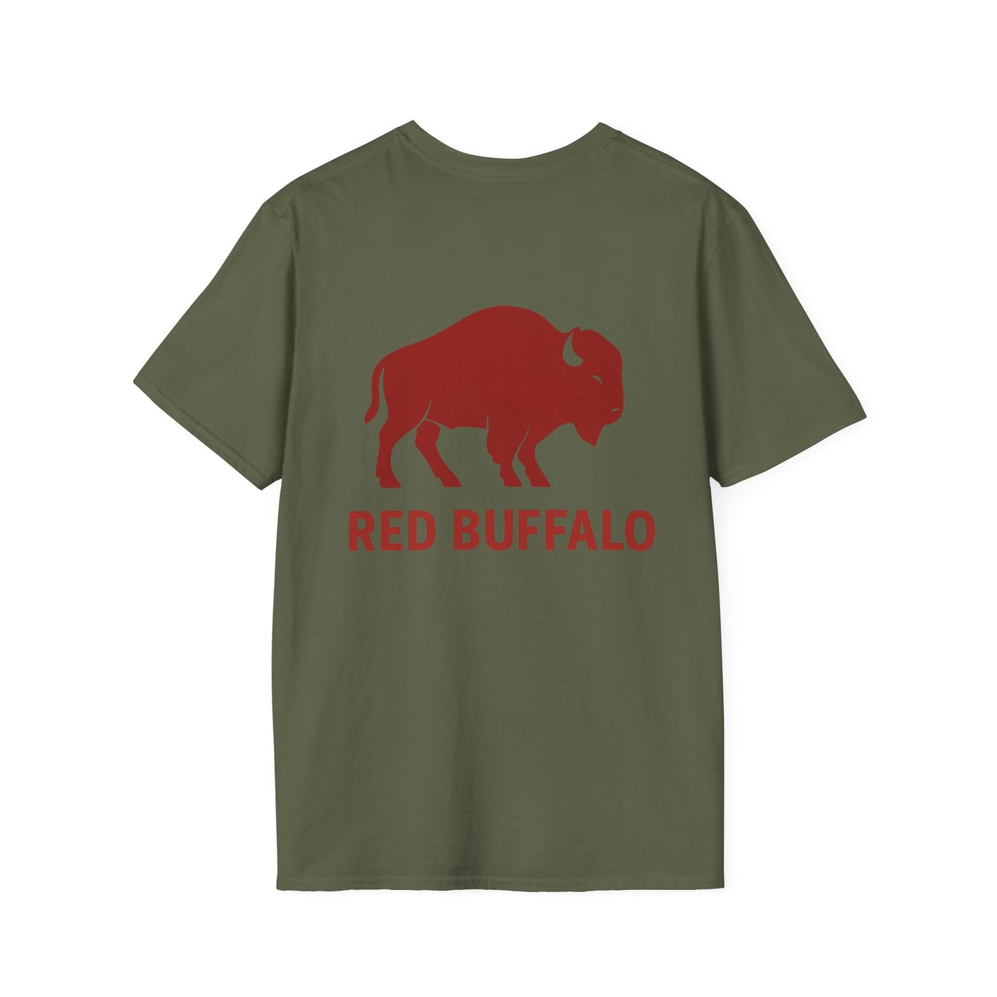 Red Buffalo Unisex Softstyle T-Shirt - Cozy Casual Wear, Gift for Nature Lovers, Outdoor Adventures, Animal Enthusiasts, Unique [...]