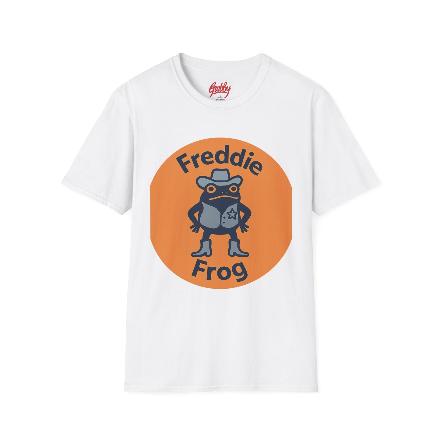 Freddie Frog Unisex T-Shirt, Fun Graphic Tee, Perfect for Kids and Adults, Gift for Birthdays, Casual Wear, Summer Fun