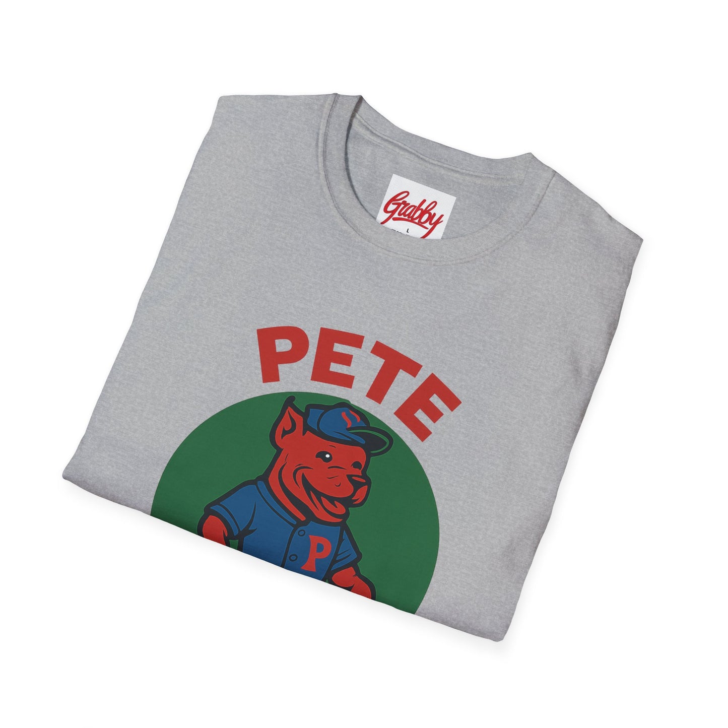 Pete Pitbull Graphic Unisex T-Shirt, Pet Lover Gift, Casual Wear, Funny Dog Tee, Dog Owner Apparel, Birthday Present