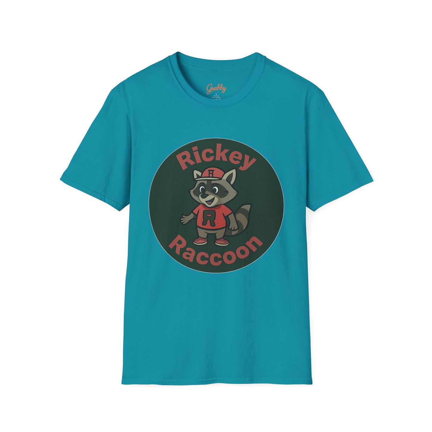 Rickey Raccoon Unisex Softstyle T-Shirt | Cute Animal Tee, Kid's Birthday Gift, Animal Lover's Apparel, Casual Everyday Wear, Fun [...]