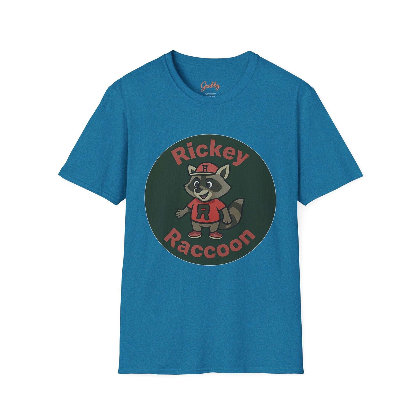 Rickey Raccoon Unisex Softstyle T-Shirt | Cute Animal Tee, Kid's Birthday Gift, Animal Lover's Apparel, Casual Everyday Wear, Fun [...]