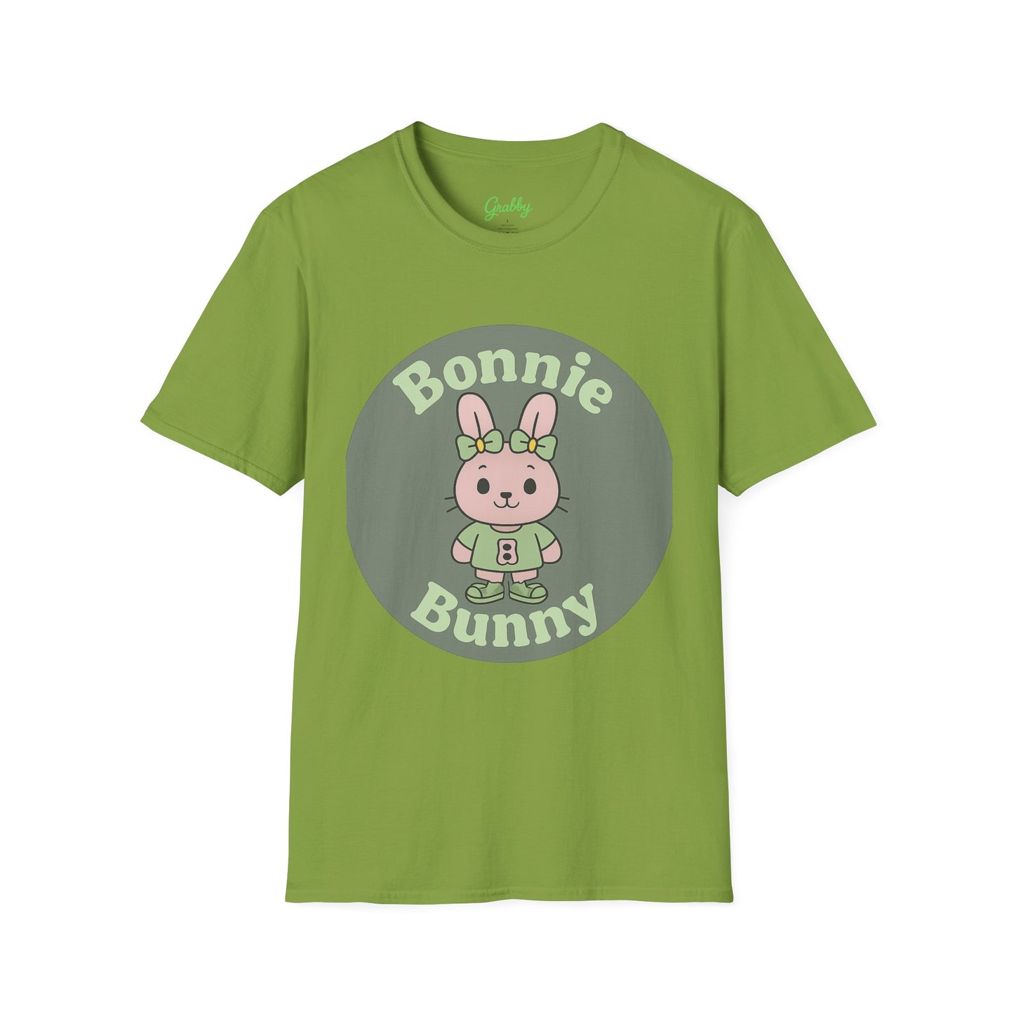 Bonnie Bunny Unisex T-Shirt, Cute Cartoon Tee for Kids and Adults, Perfect for Easter, Spring Celebrations, Everyday Wear, Gift Idea
