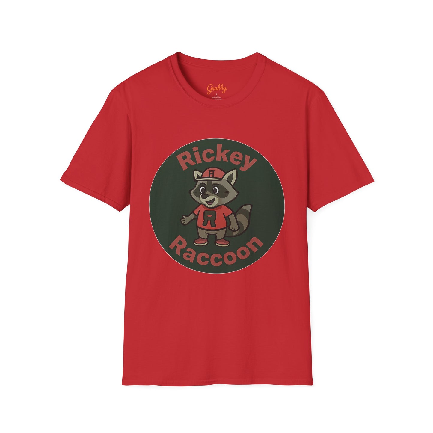 Rickey Raccoon Unisex Softstyle T-Shirt | Cute Animal Tee, Kid's Birthday Gift, Animal Lover's Apparel, Casual Everyday Wear, Fun [...]