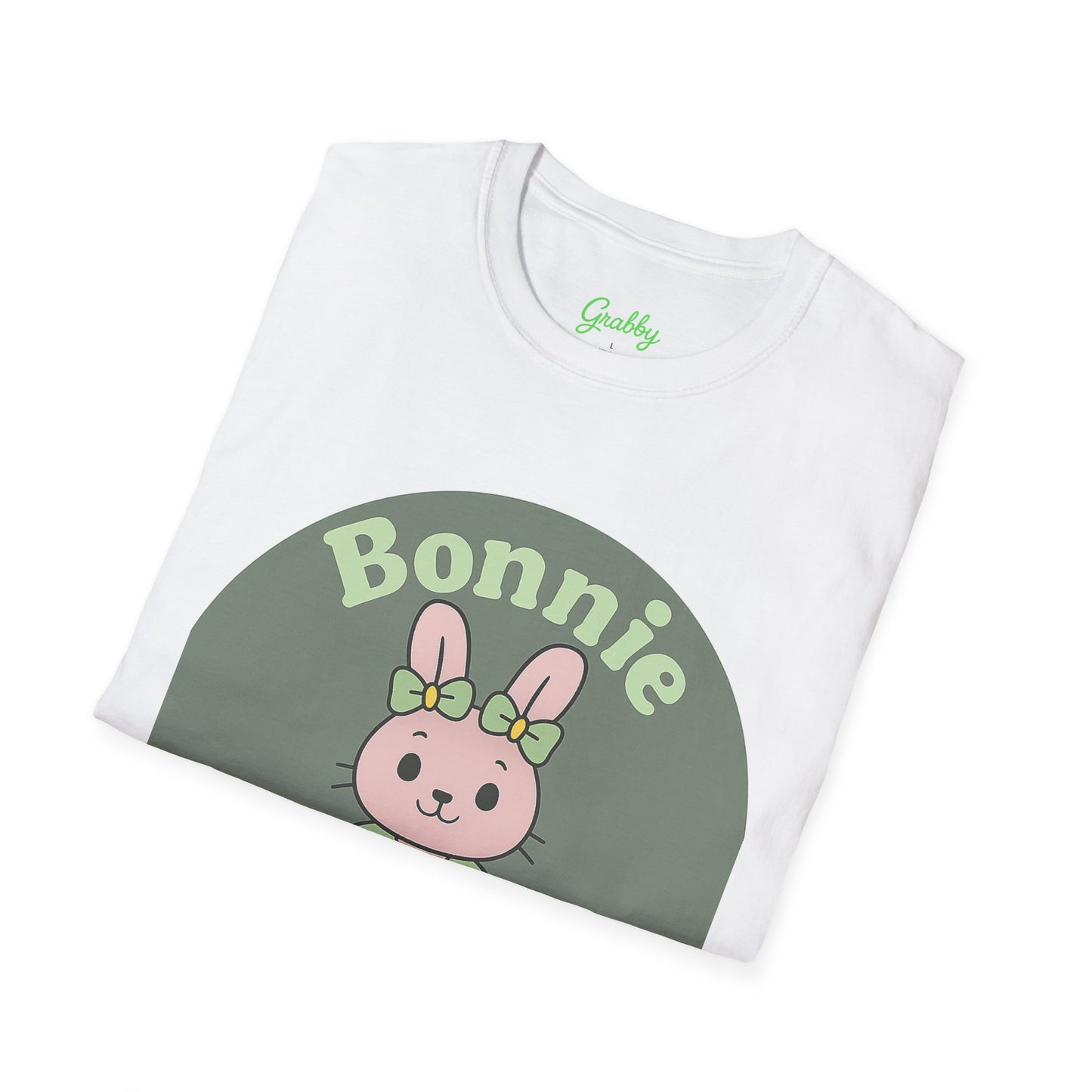 Bonnie Bunny Unisex T-Shirt, Cute Cartoon Tee for Kids and Adults, Perfect for Easter, Spring Celebrations, Everyday Wear, Gift Idea