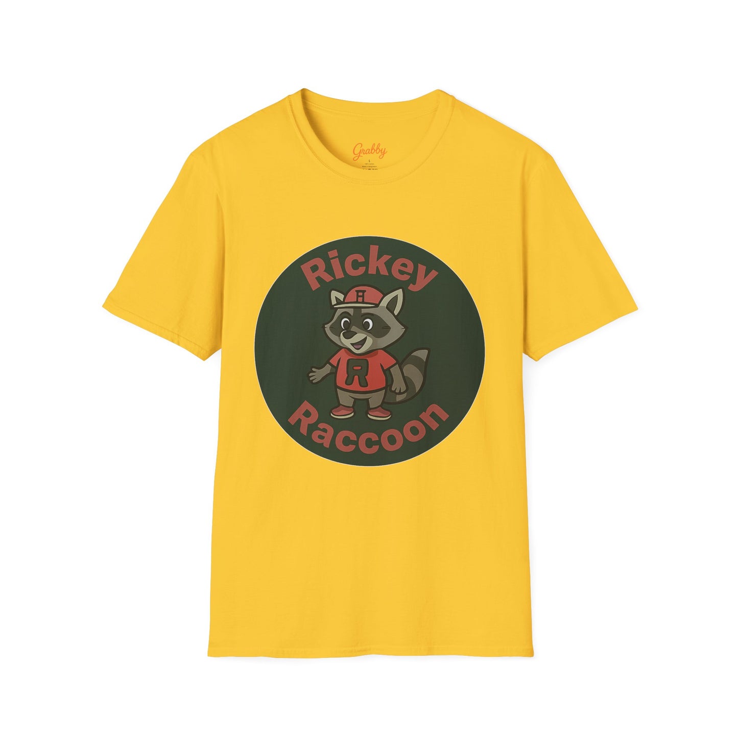 Rickey Raccoon Unisex Softstyle T-Shirt | Cute Animal Tee, Kid's Birthday Gift, Animal Lover's Apparel, Casual Everyday Wear, Fun [...]