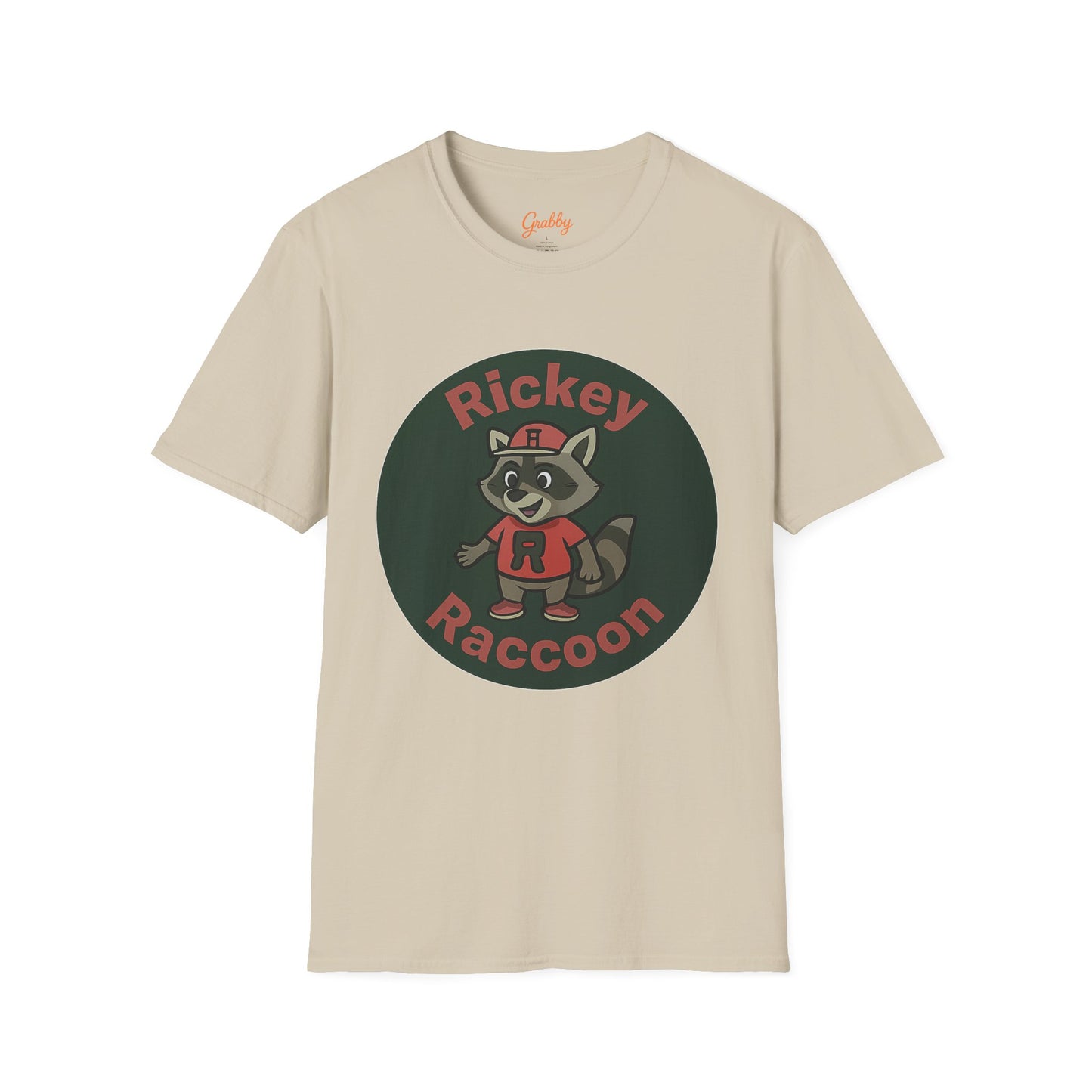 Rickey Raccoon Unisex Softstyle T-Shirt | Cute Animal Tee, Kid's Birthday Gift, Animal Lover's Apparel, Casual Everyday Wear, Fun [...]