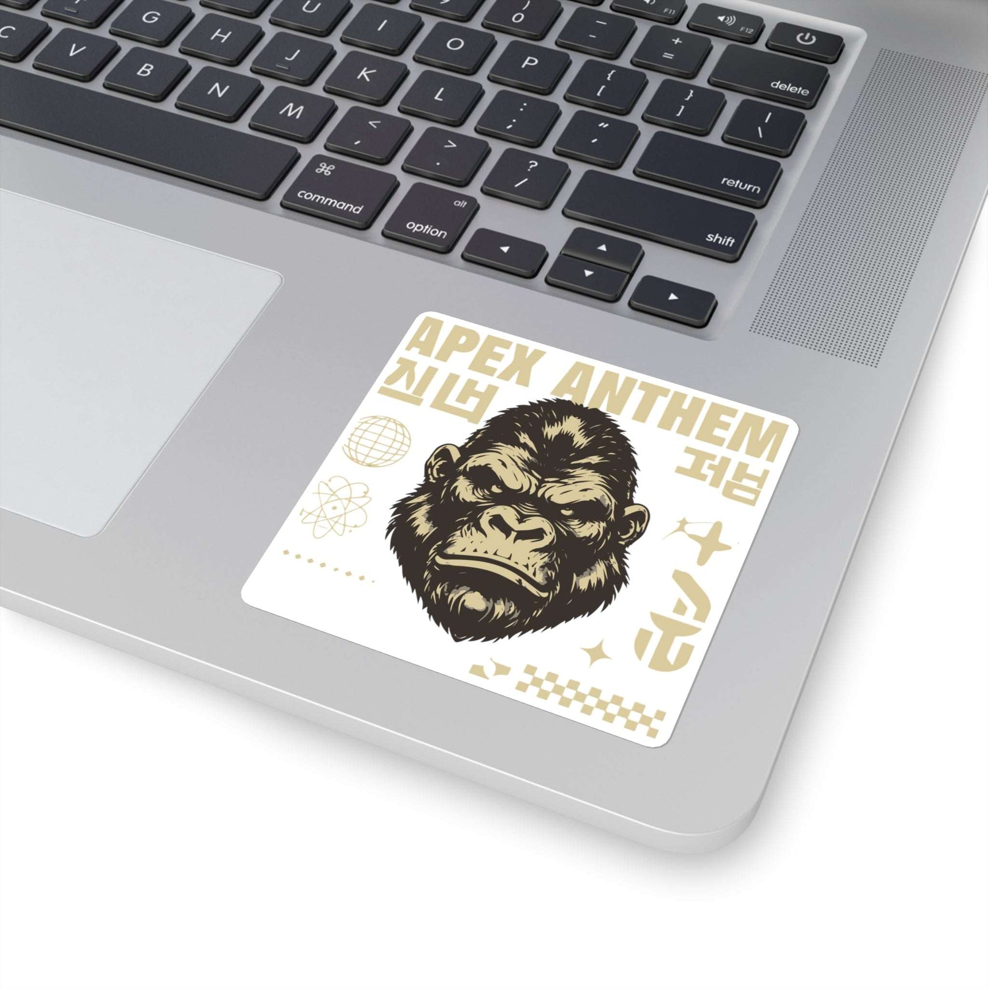 Square Stickers - Apex anthem Gorilla sticker