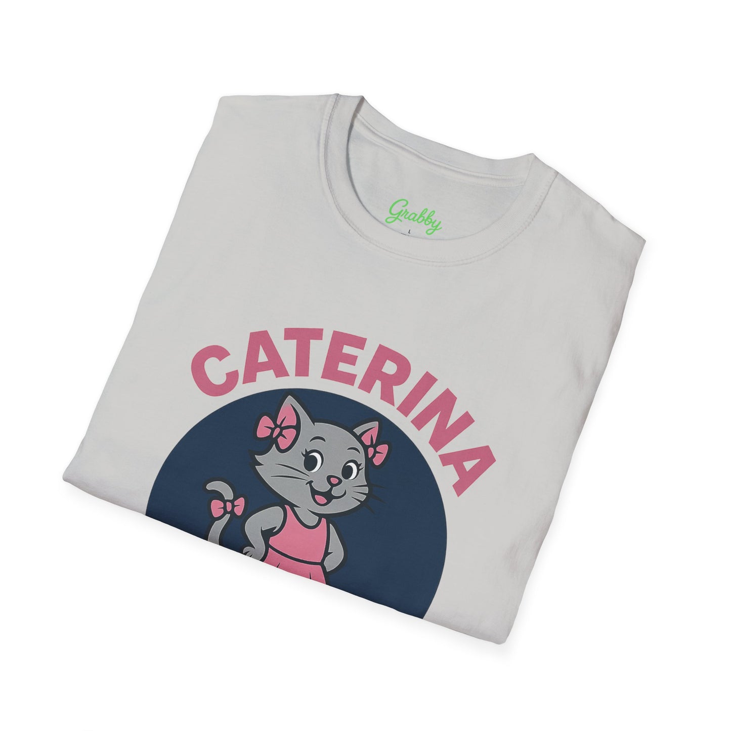 Cute Cat Graphic T-Shirt, Caterina Cat Design, Unisex Tee for Cat Lovers, Birthday Gift, Casual Wear, Animal Lover Shirt