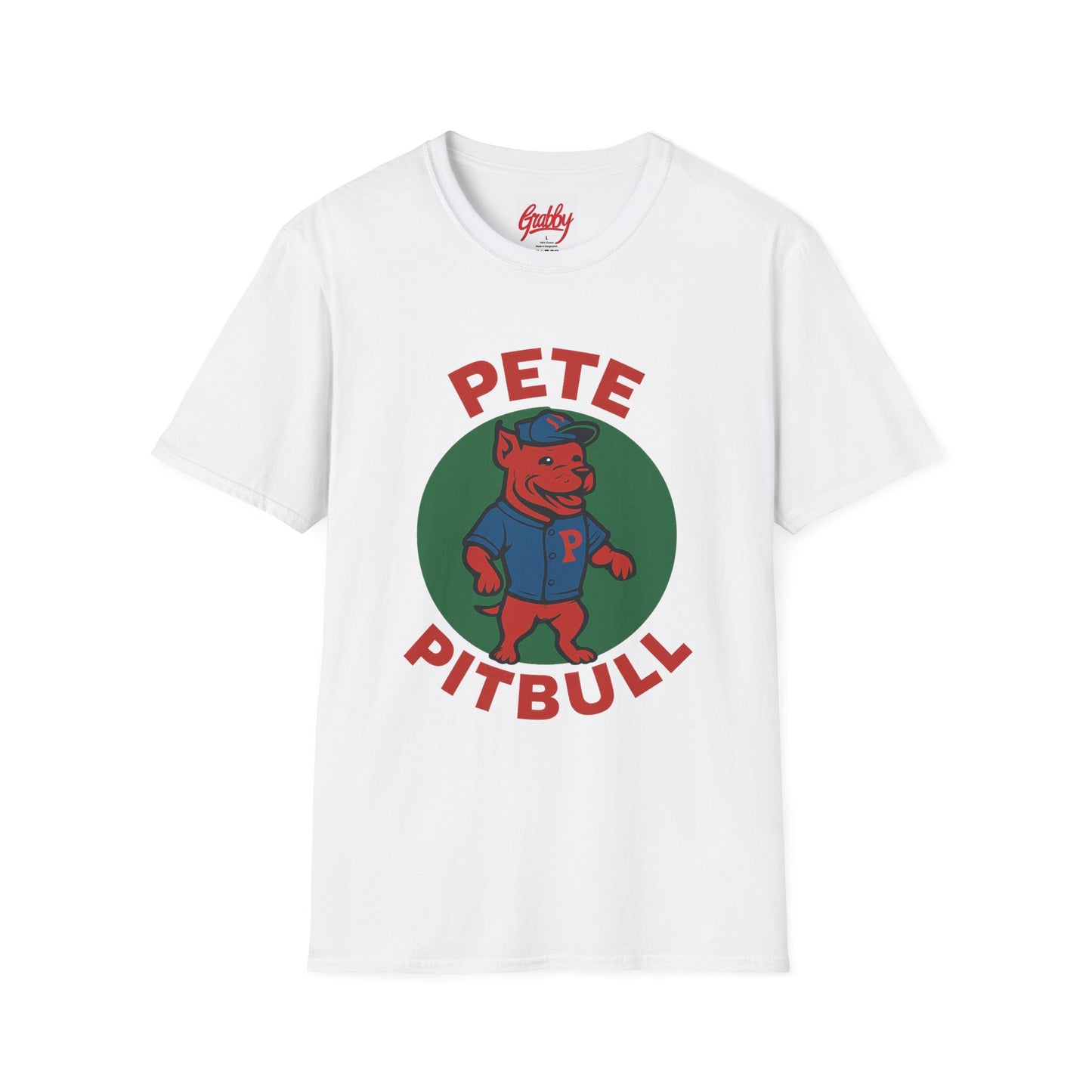 Pete Pitbull Graphic Unisex T-Shirt, Pet Lover Gift, Casual Wear, Funny Dog Tee, Dog Owner Apparel, Birthday Present