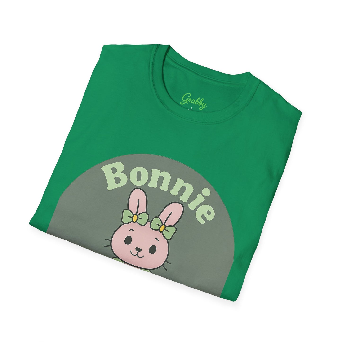 Bonnie Bunny Unisex T-Shirt, Cute Cartoon Tee for Kids and Adults, Perfect for Easter, Spring Celebrations, Everyday Wear, Gift Idea