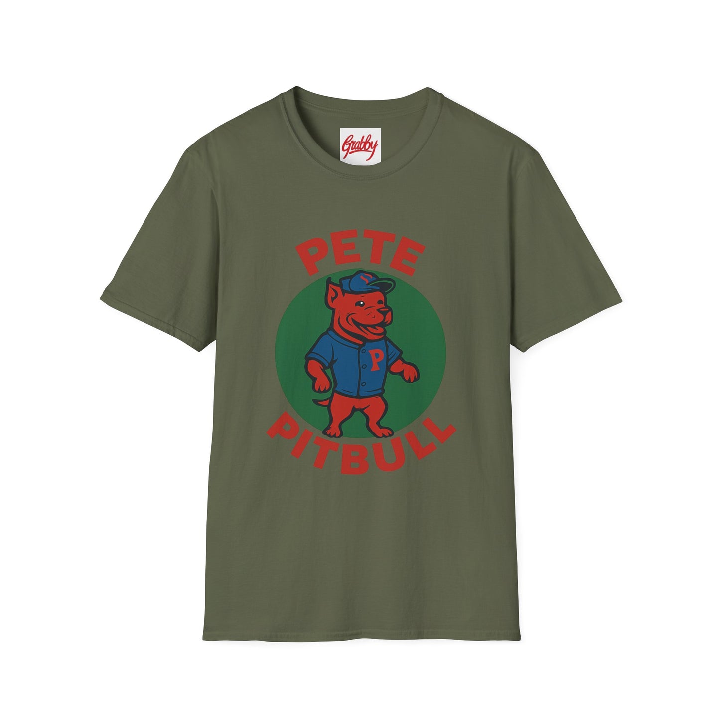 Pete Pitbull Graphic Unisex T-Shirt, Pet Lover Gift, Casual Wear, Funny Dog Tee, Dog Owner Apparel, Birthday Present