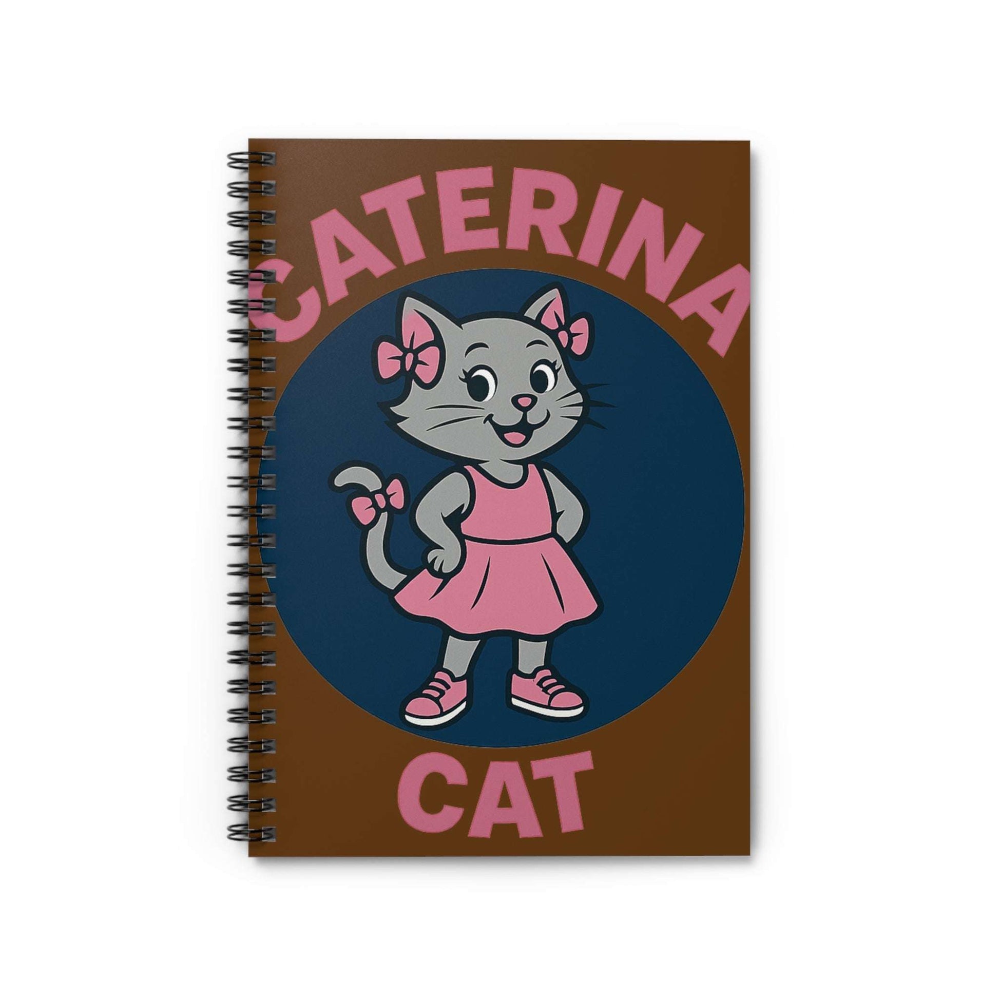 Cute Cat Spiral Notebook, Fun School Supplies, Journaling Gift, Back to School, Cat Lovers Notebook, Kids or Adult Planner