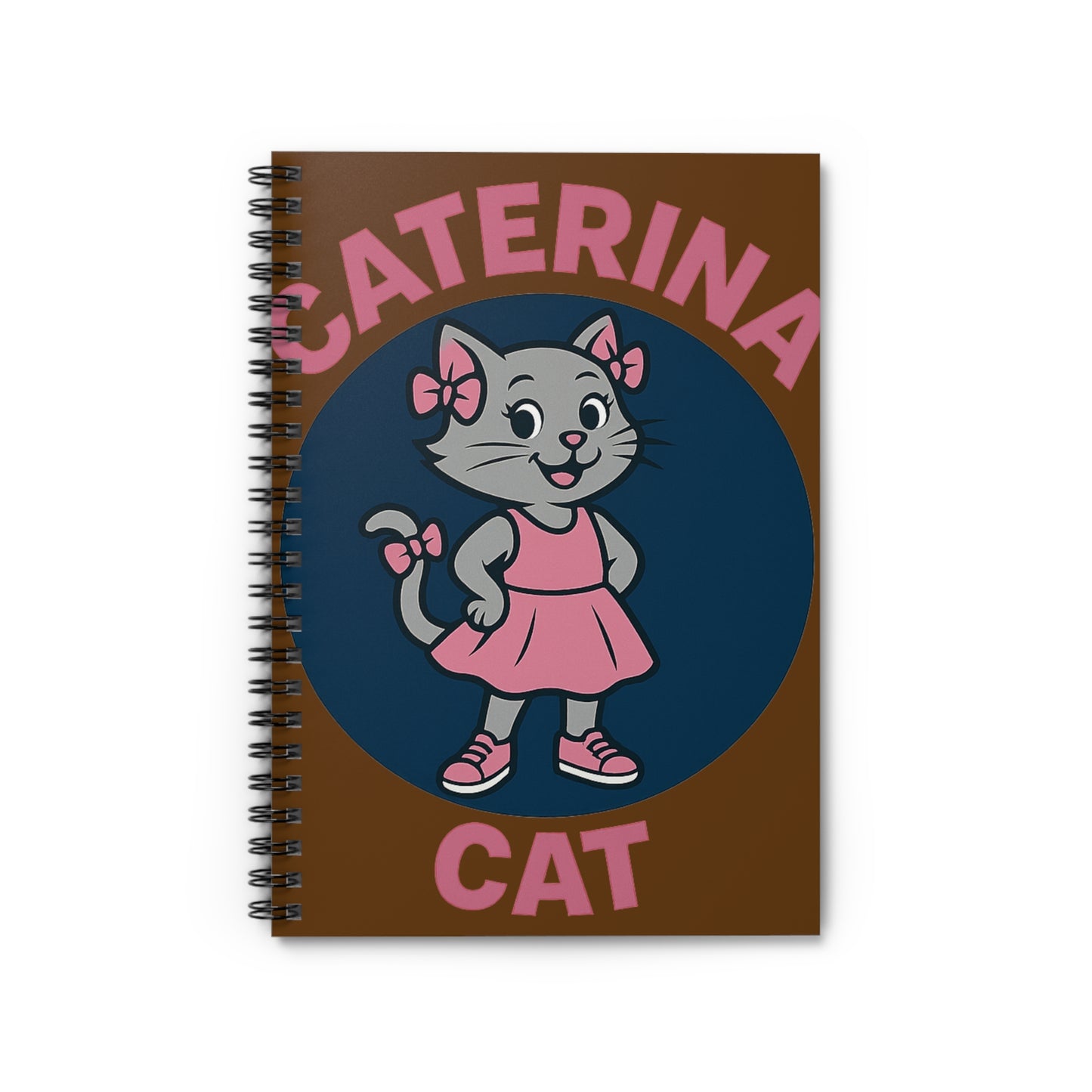 Cute Cat Spiral Notebook, Fun School Supplies, Journaling Gift, Back to School, Cat Lovers Notebook, Kids or Adult Planner
