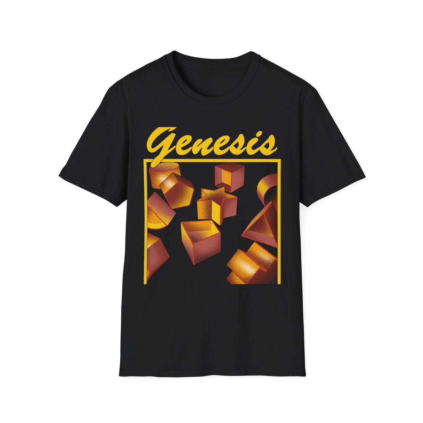 Retro Genesis Graphic Unisex T-Shirt, Vintage Music Tee for Concerts, Casual Wear, Gift for Fans, Unisex Graphic Shirt
