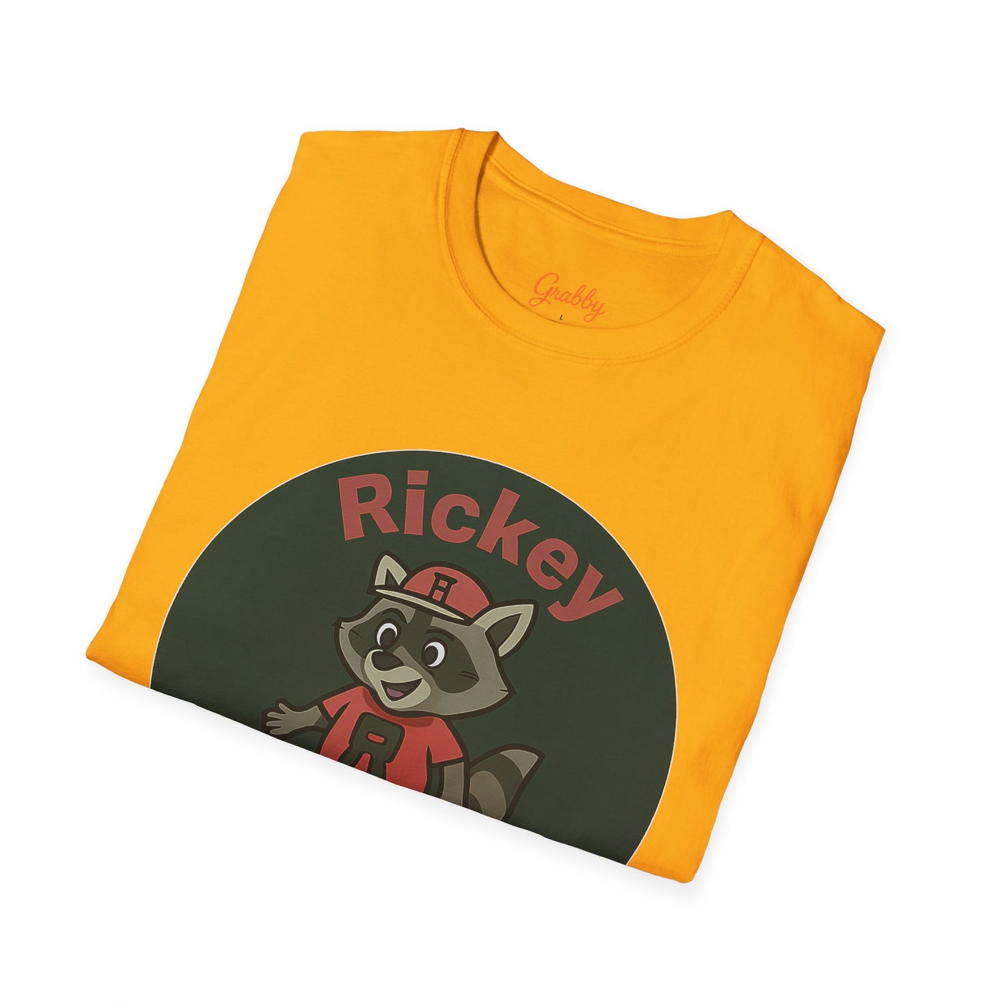 Rickey Raccoon Unisex Softstyle T-Shirt | Cute Animal Tee, Kid's Birthday Gift, Animal Lover's Apparel, Casual Everyday Wear, Fun [...]
