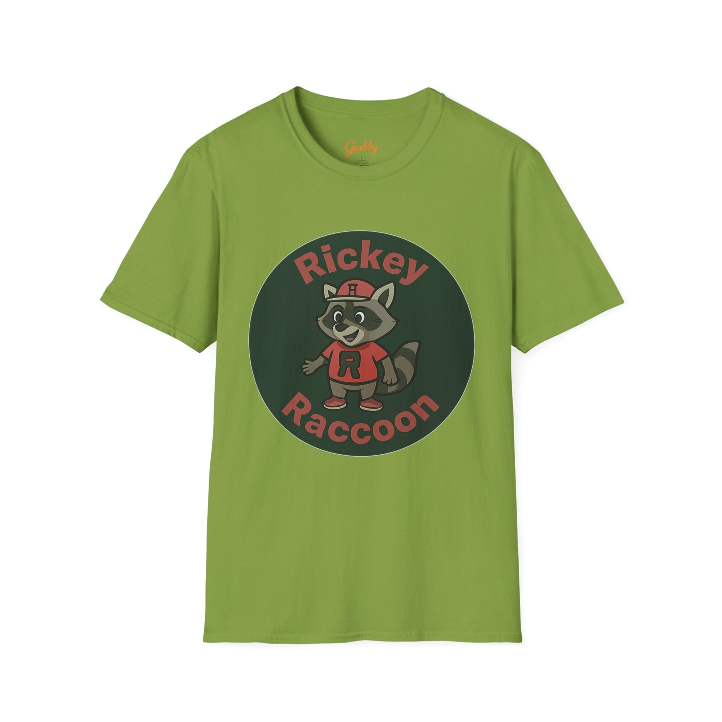 Rickey Raccoon Unisex Softstyle T-Shirt | Cute Animal Tee, Kid's Birthday Gift, Animal Lover's Apparel, Casual Everyday Wear, Fun [...]