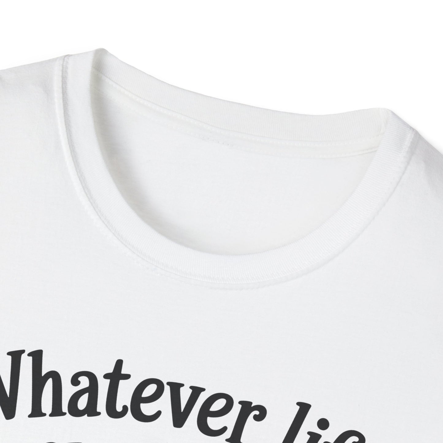 Whimsical Duck Quote T-Shirt, Fun Relaxed Tee, Gift for Nature Lovers, Humor Shirt, Beachwear, Everyday Casual Wear
