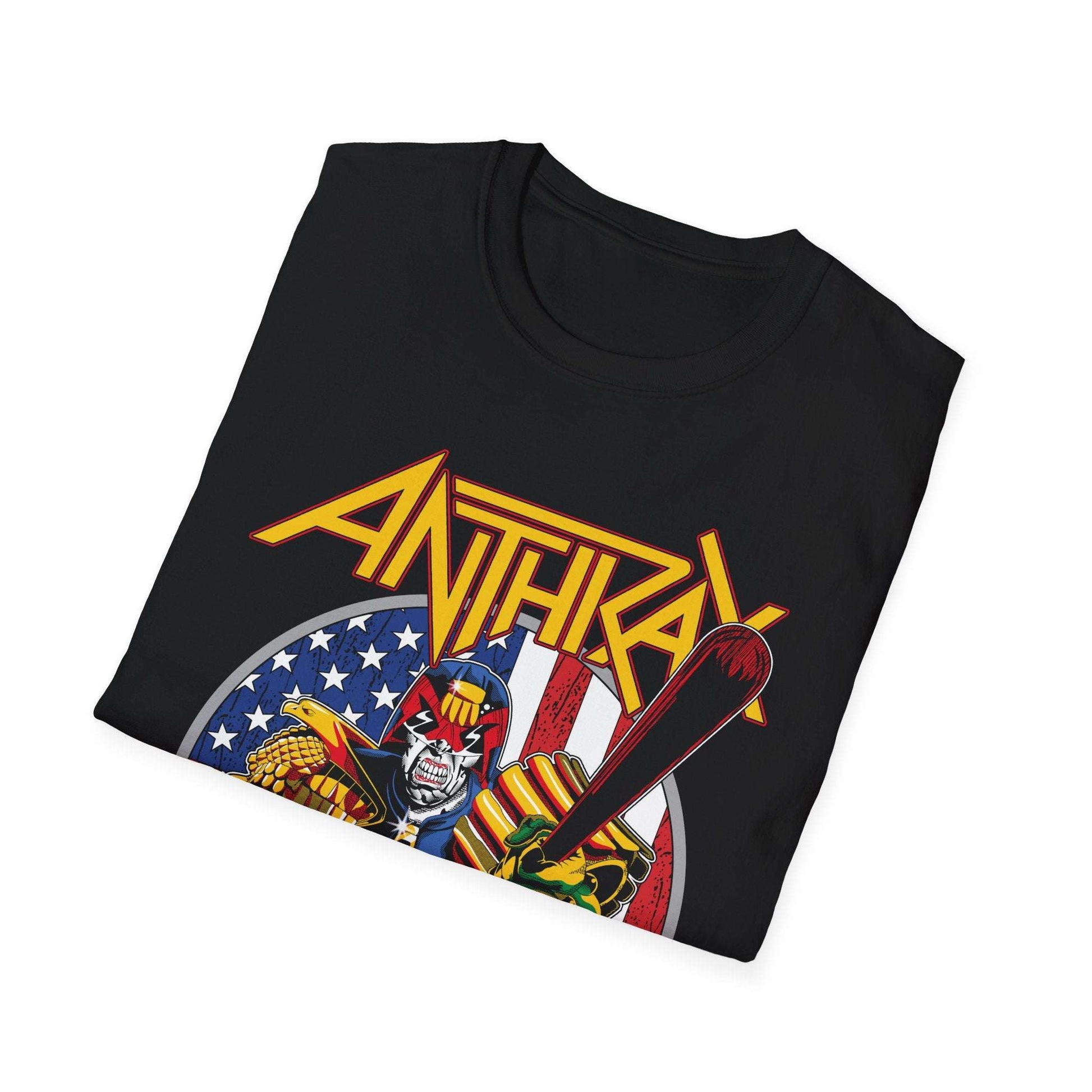 Anthrax: Metal Band Graphic T-Shirt - Anthrax Mosh It Up, Unisex Tee for Concerts, Music Lovers, Festivals, Casual Wear