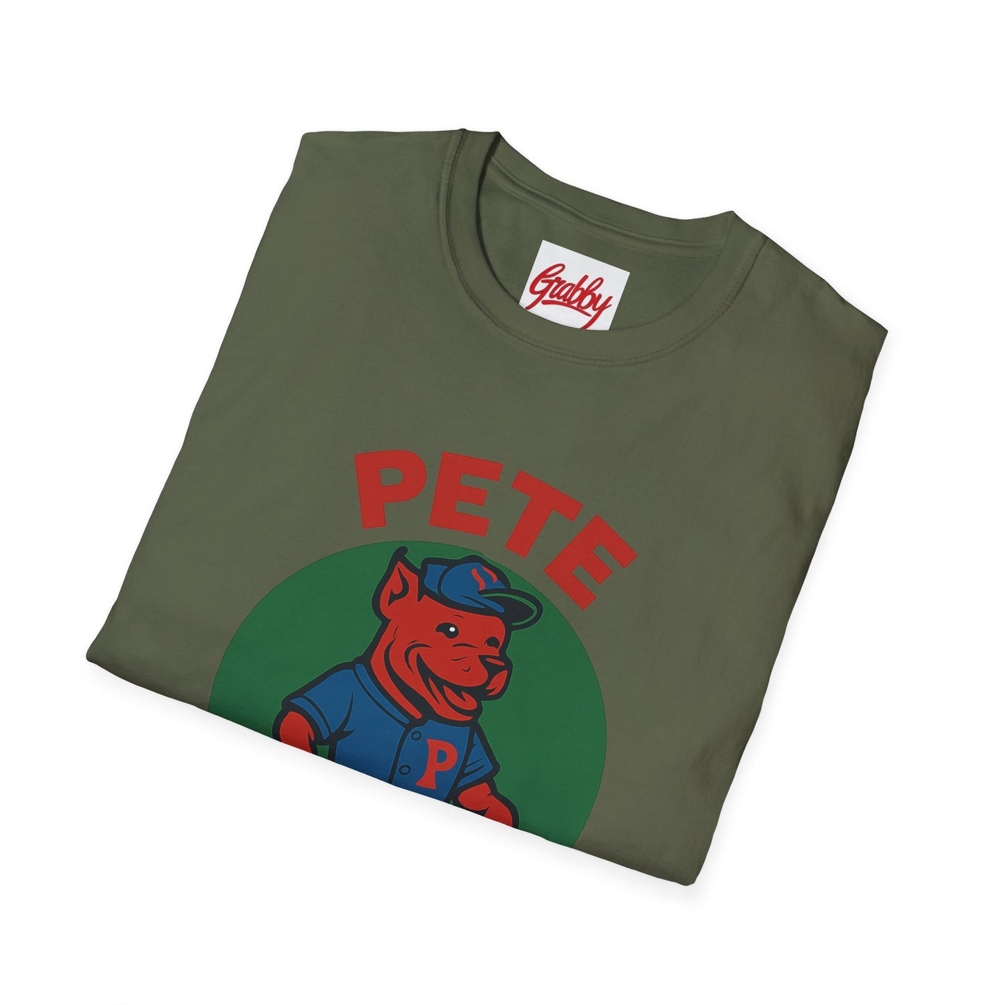 Pete Pitbull Graphic Unisex T-Shirt, Pet Lover Gift, Casual Wear, Funny Dog Tee, Dog Owner Apparel, Birthday Present