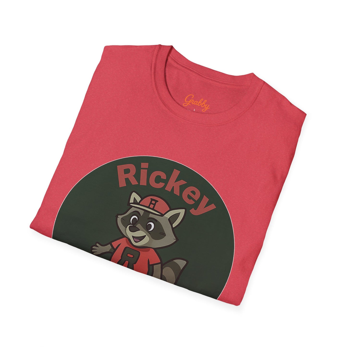 Rickey Raccoon Unisex Softstyle T-Shirt | Cute Animal Tee, Kid's Birthday Gift, Animal Lover's Apparel, Casual Everyday Wear, Fun [...]