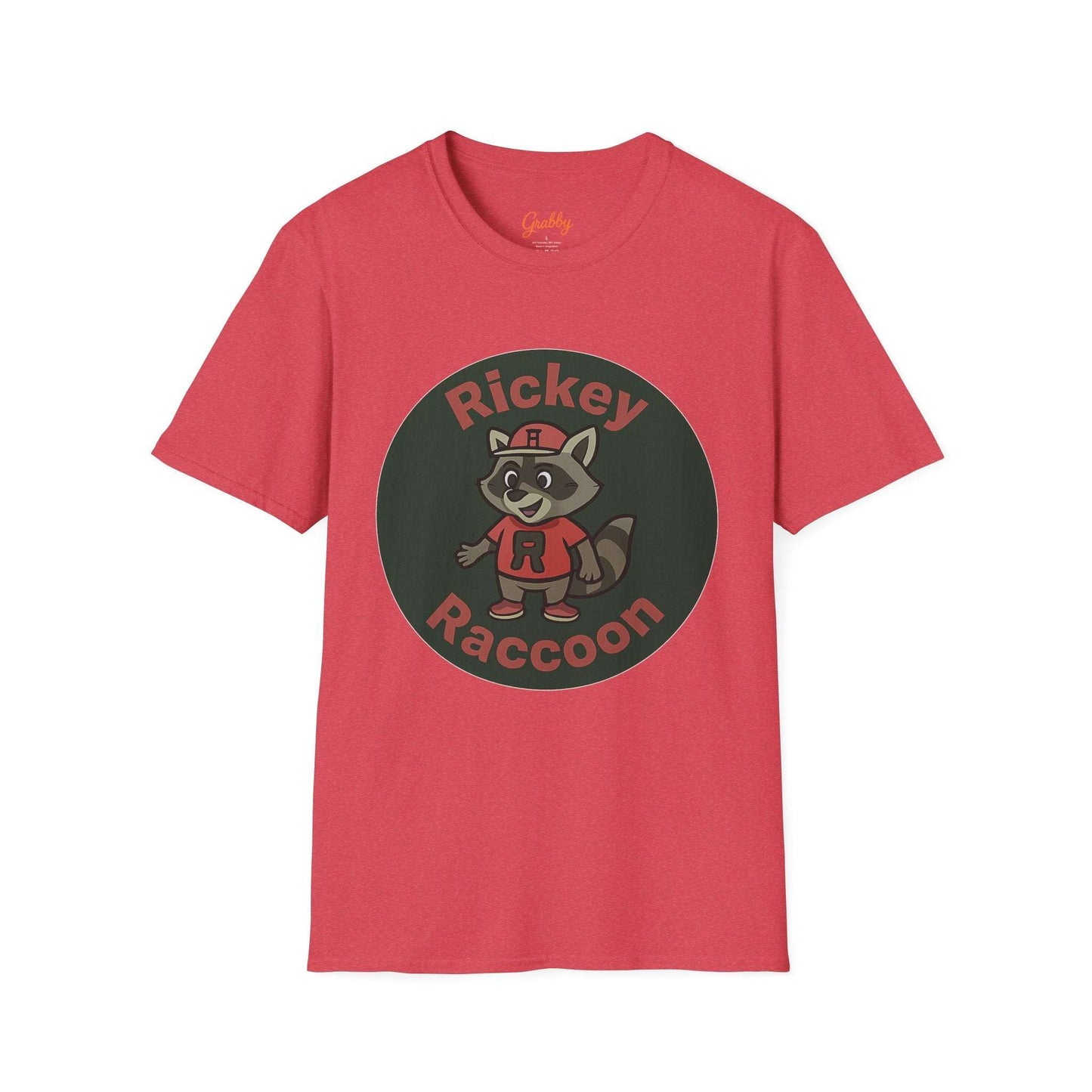Rickey Raccoon Unisex Softstyle T-Shirt | Cute Animal Tee, Kid's Birthday Gift, Animal Lover's Apparel, Casual Everyday Wear, Fun [...]