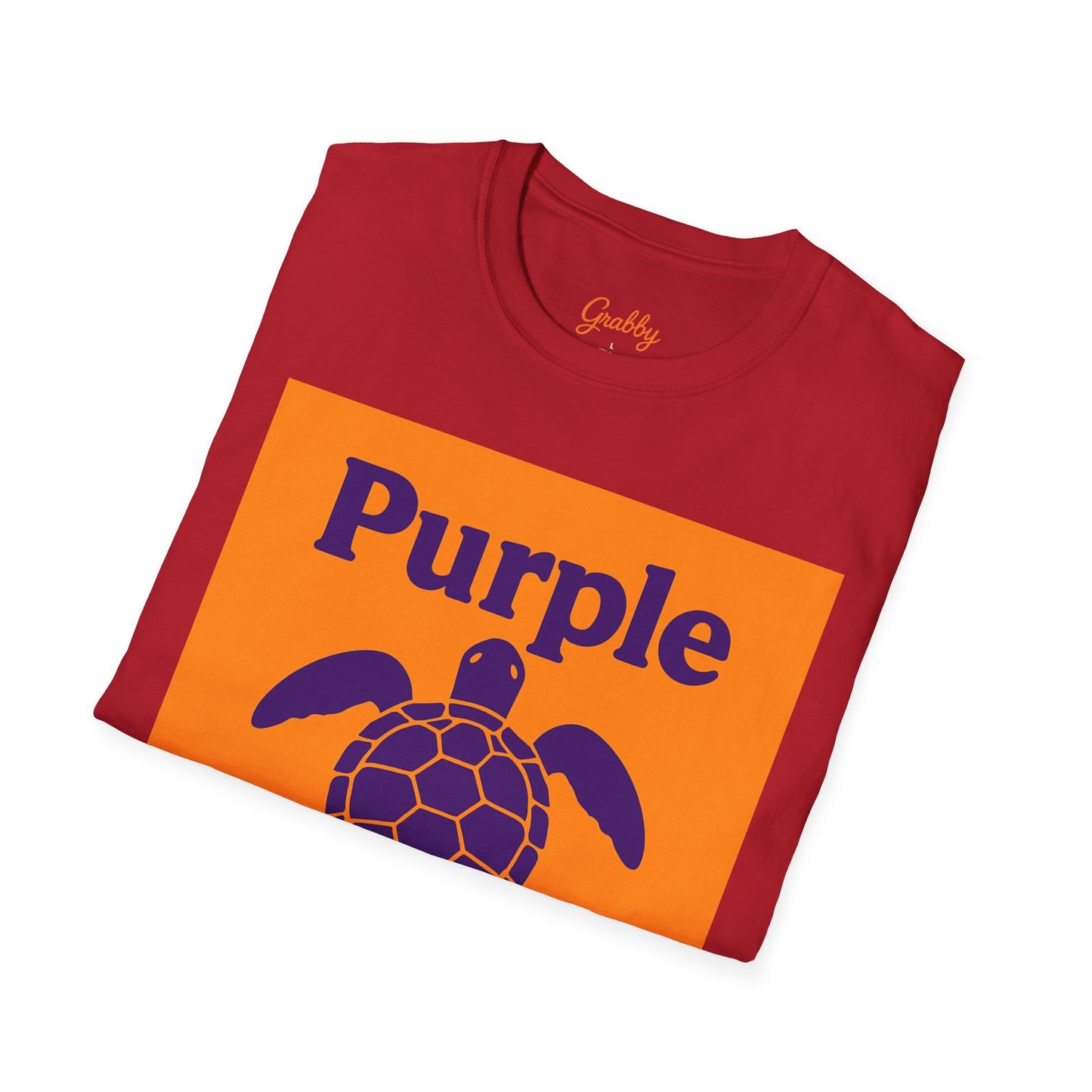 Purple Turtle Unisex T-Shirt - Fun Graphic Tee for Casual Wear, Gifts, Birthdays, Ocean Lovers, Summer Hangouts, Nature Enthusiasts