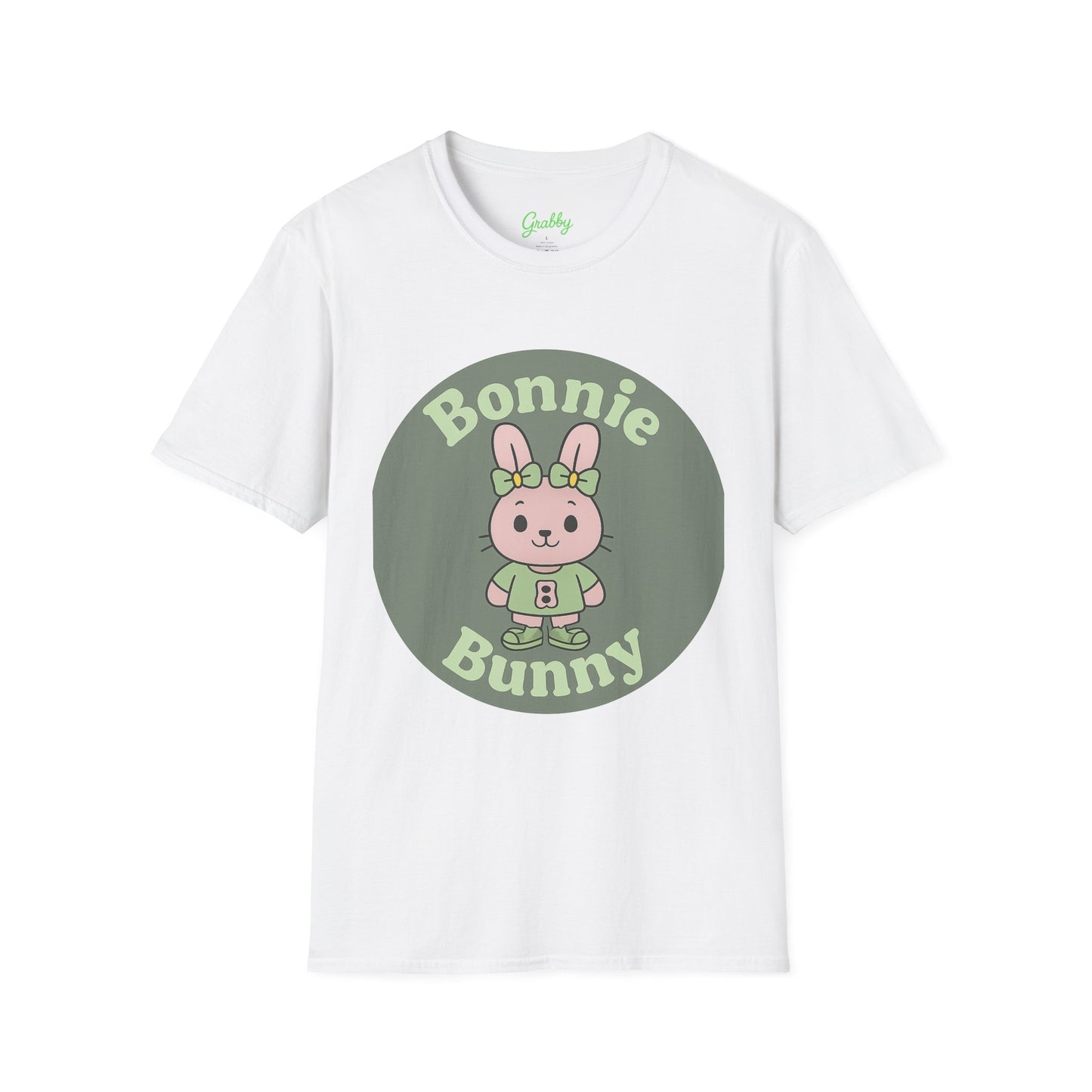 Bonnie Bunny Unisex T-Shirt, Cute Cartoon Tee for Kids and Adults, Perfect for Easter, Spring Celebrations, Everyday Wear, Gift Idea