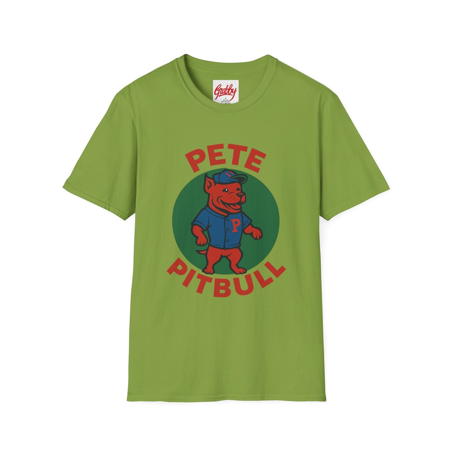 Pete Pitbull Graphic Unisex T-Shirt, Pet Lover Gift, Casual Wear, Funny Dog Tee, Dog Owner Apparel, Birthday Present