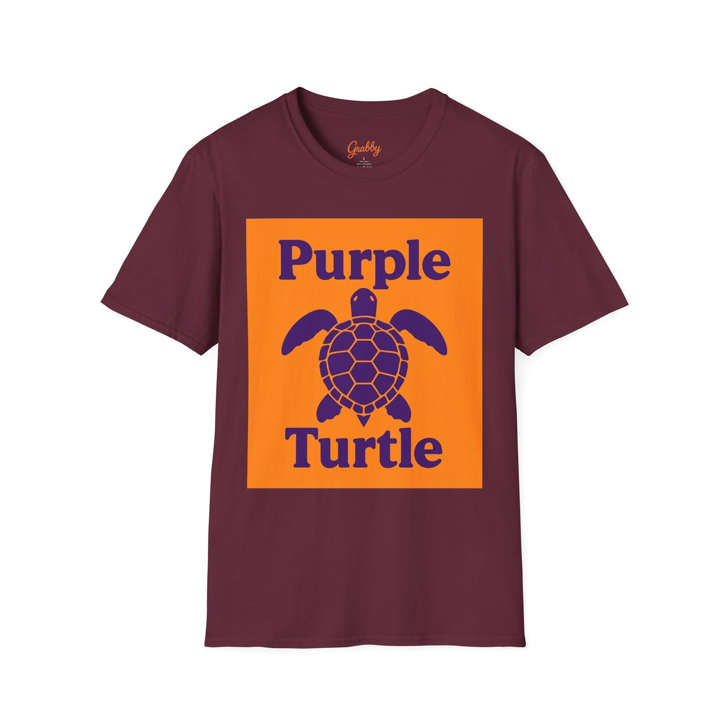 Purple Turtle Unisex T-Shirt - Fun Graphic Tee for Casual Wear, Gifts, Birthdays, Ocean Lovers, Summer Hangouts, Nature Enthusiasts